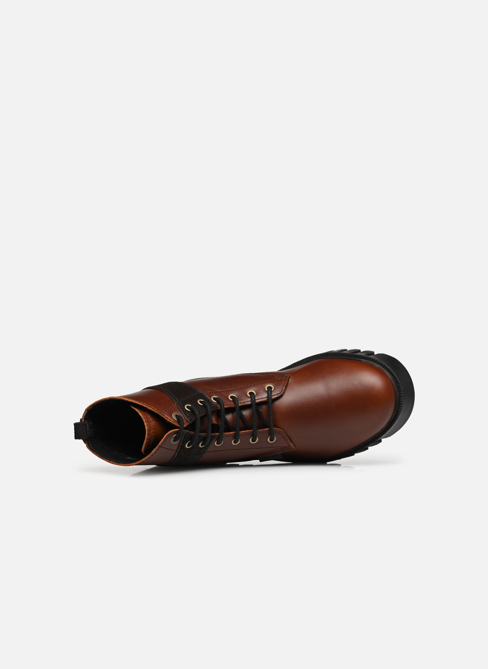 Bottines à lacets KICK FABULOUS M homme marron Kickers Bottines à lacets KICK FABULOUS M homme marron Marron Fonce
