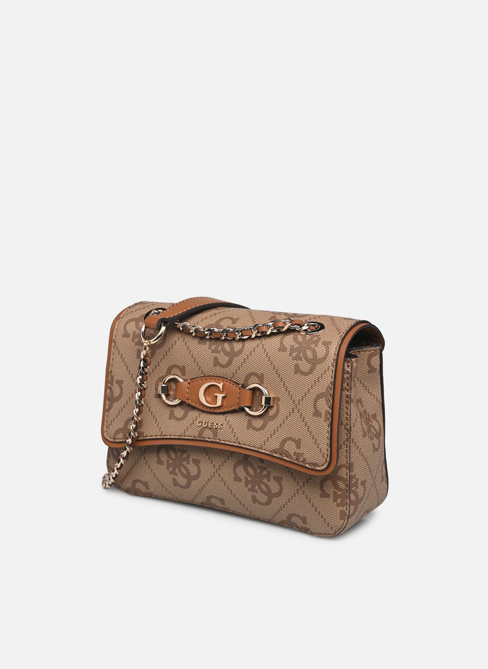 Sacs bandoulière IZZY CONVERTIBLE XBODY FLAP femme marron Guess Sacs bandoulière IZZY CONVERTIBLE XBODY FLAP femme marron LATTE LOGO