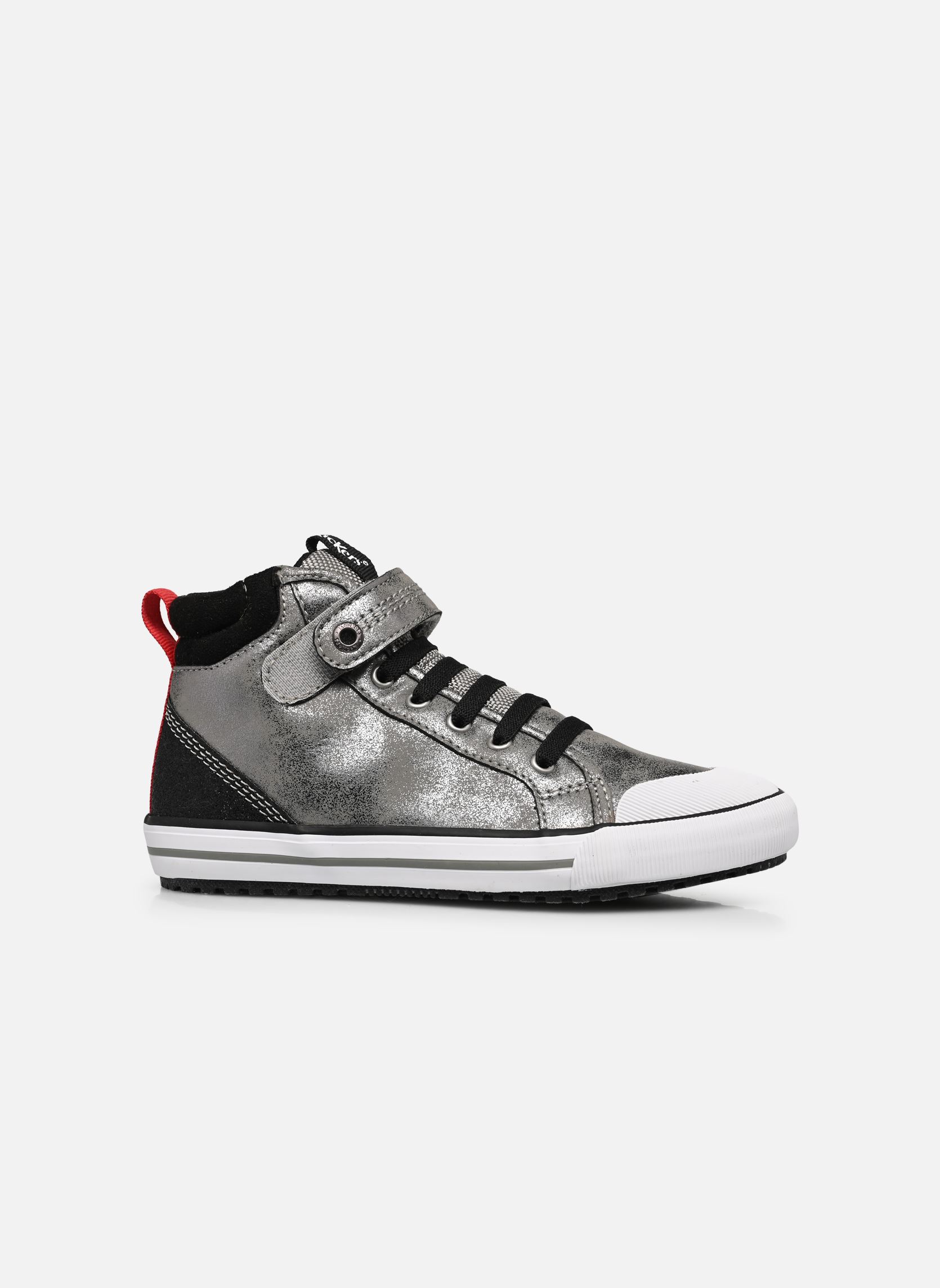 Sneakers alte GECKIRA HI bambina argento Kickers Sneakers alte GECKIRA HI bambina argento ARGENT GLITTER