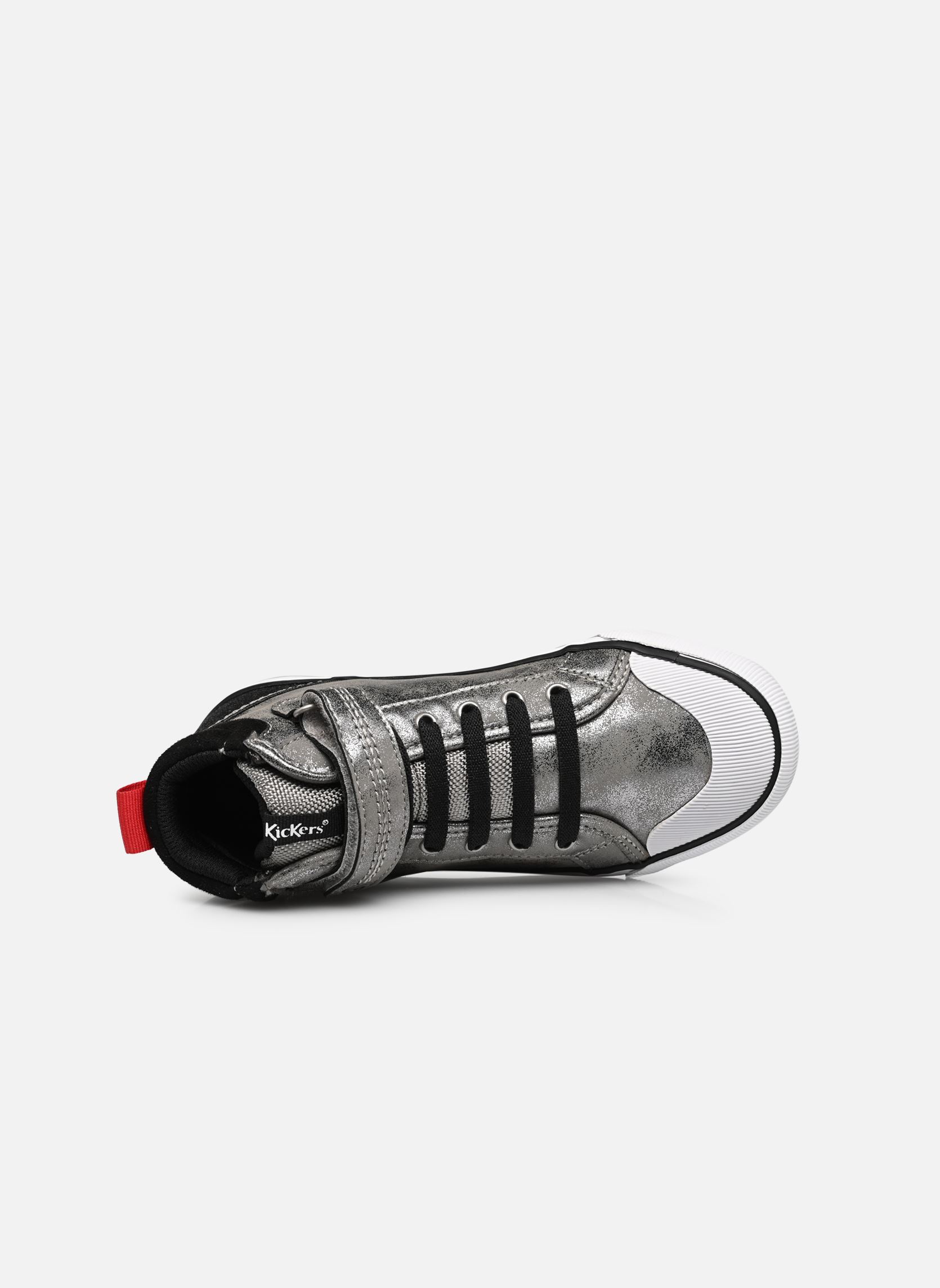 Sneakers alte GECKIRA HI bambina argento Kickers Sneakers alte GECKIRA HI bambina argento ARGENT GLITTER