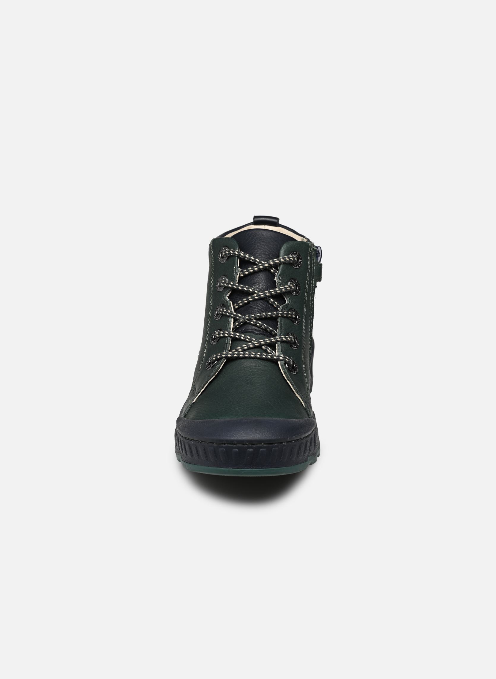 Baskets hautes KICKDUNDY garçon vert Kickers Baskets hautes KICKDUNDY garçon vert VERT MARINE