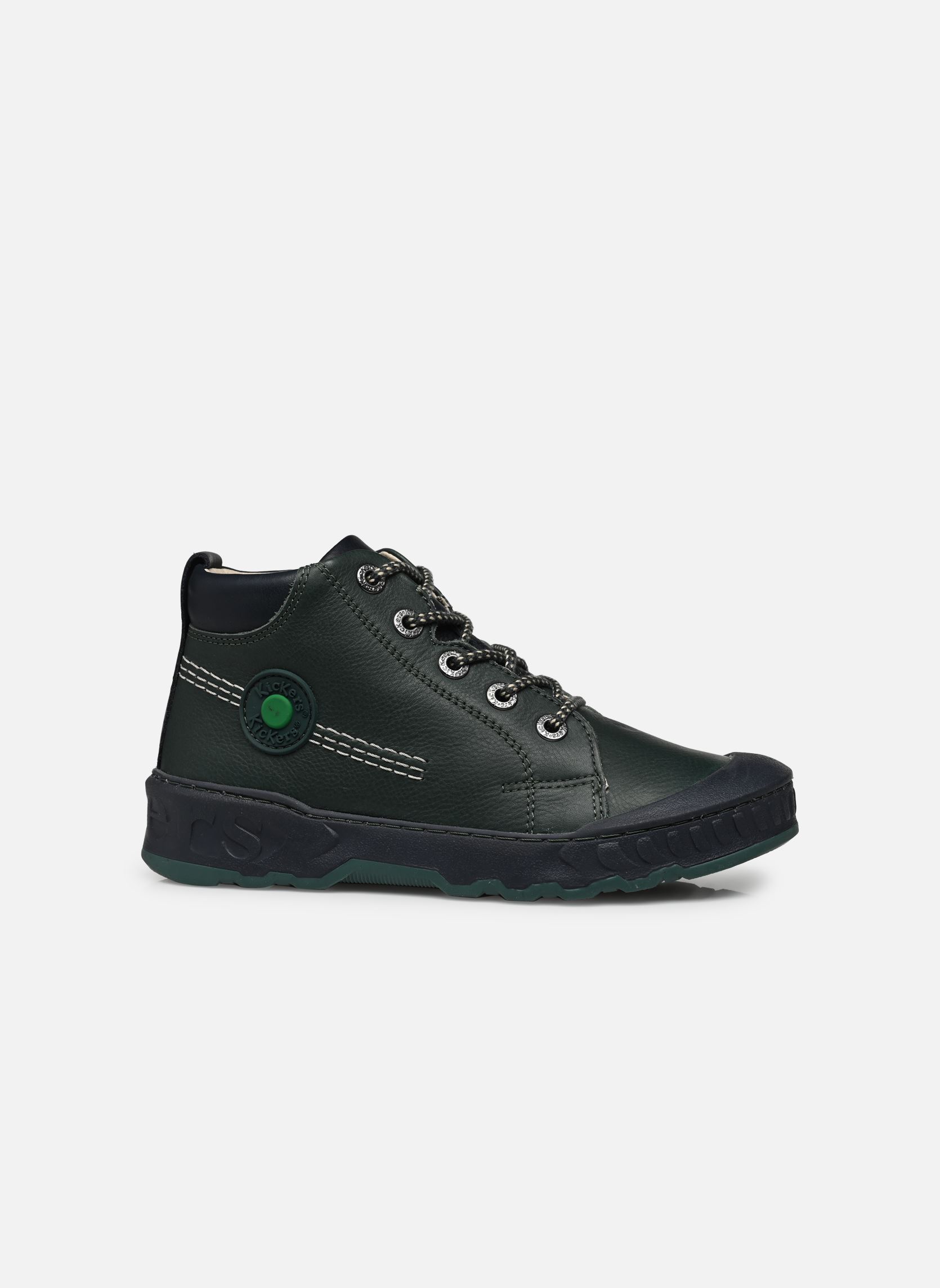 Baskets hautes KICKDUNDY garçon vert Kickers Baskets hautes KICKDUNDY garçon vert VERT MARINE