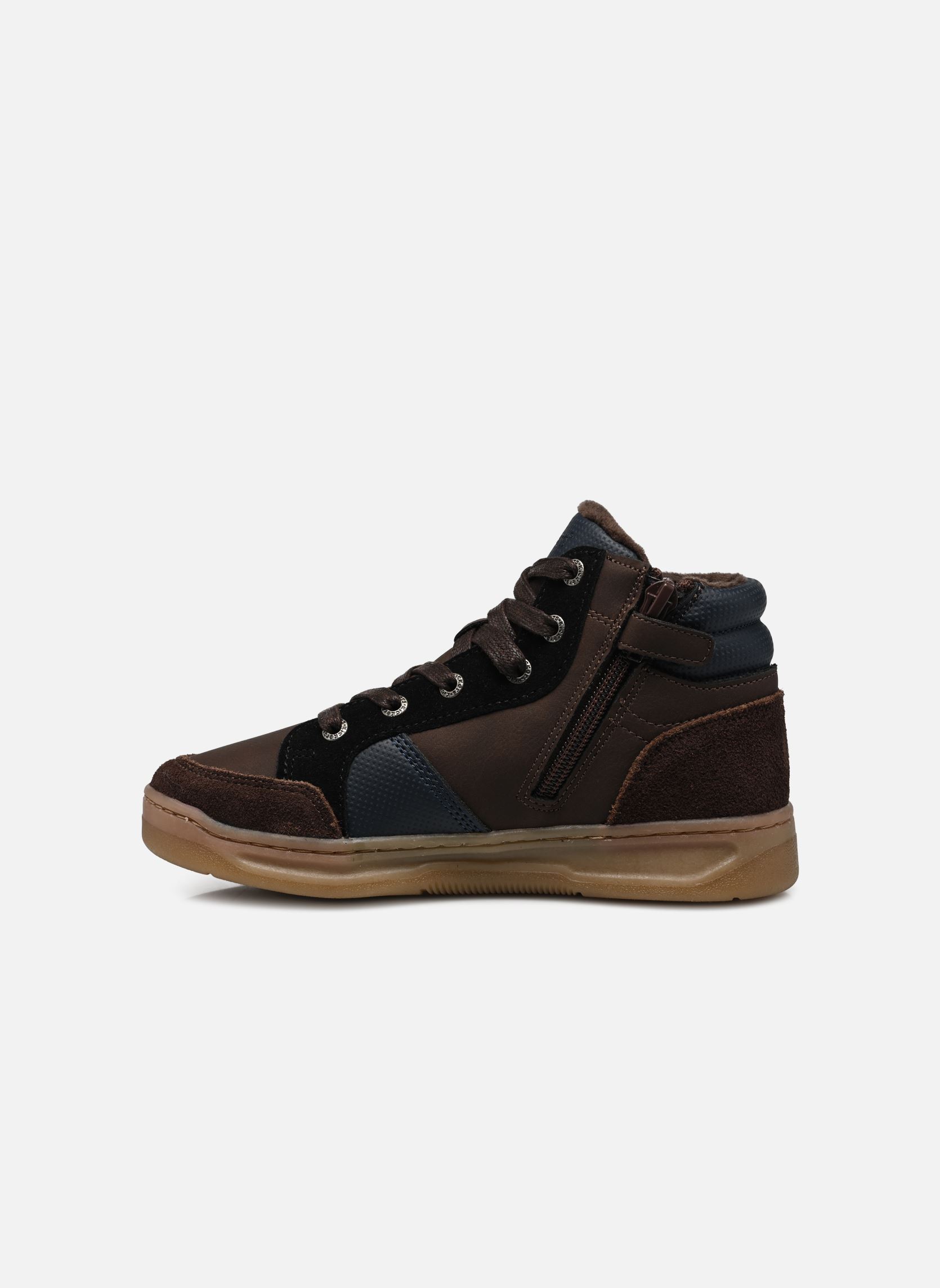 Zapatillas altas KICKOSTA niño marrón Kickers Zapatillas altas KICKOSTA niño marrón MARRON FONCE MARINE