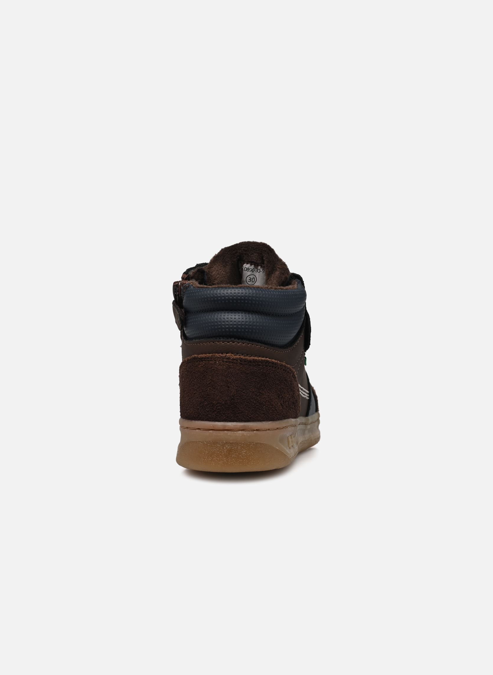 Zapatillas altas KICKOSTA niño marrón Kickers Zapatillas altas KICKOSTA niño marrón MARRON FONCE MARINE