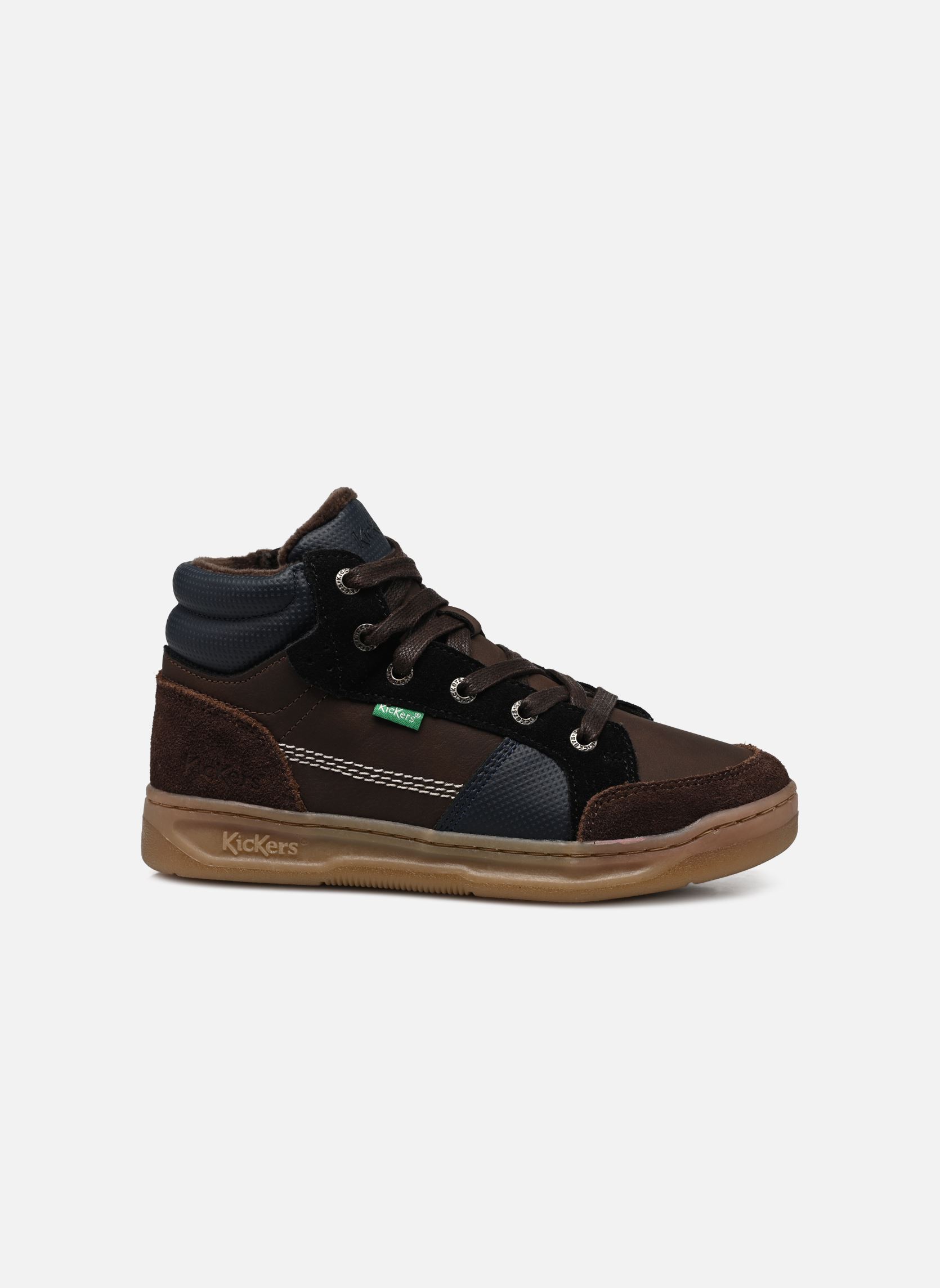Zapatillas altas KICKOSTA niño marrón Kickers Zapatillas altas KICKOSTA niño marrón MARRON FONCE MARINE