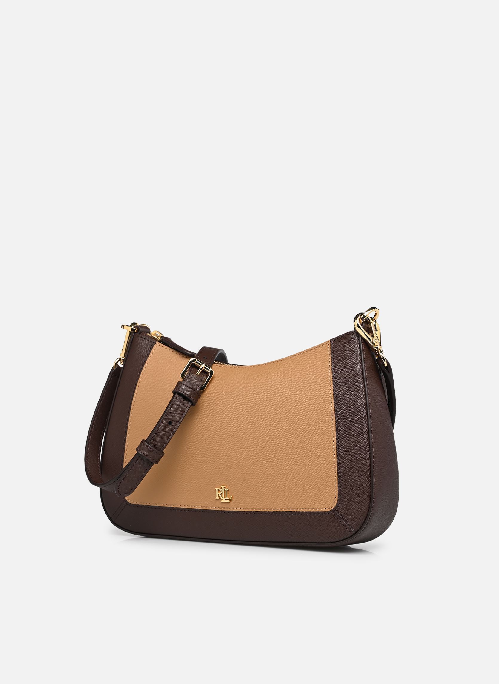 Sacs DANNI 26-SHOULDER BAG-MEDIUM femme marron Lauren Ralph Lauren Sacs DANNI 26-SHOULDER BAG-MEDIUM femme marron CAMEL/CHESTNUT BROWN