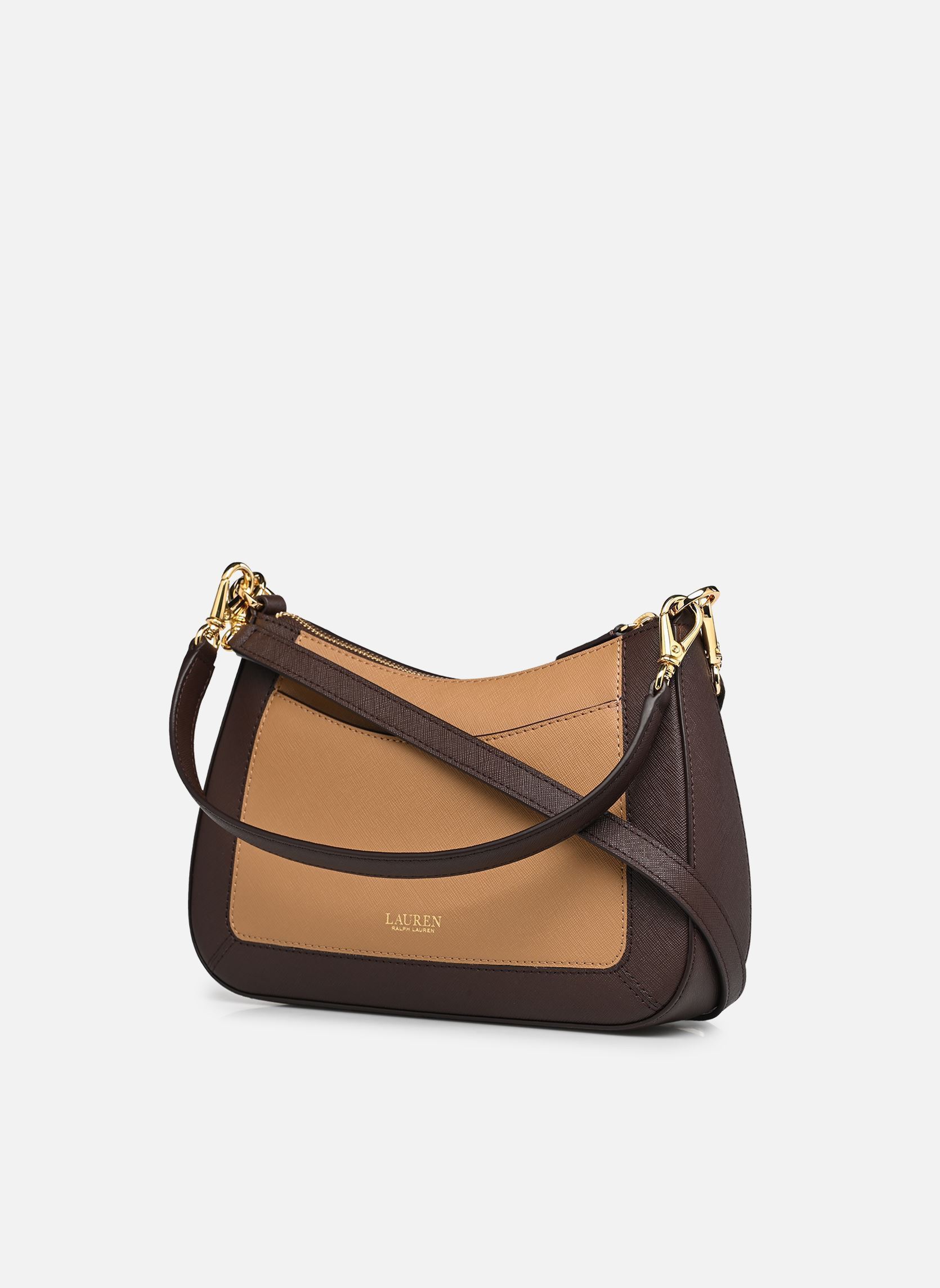Sacs DANNI 26-SHOULDER BAG-MEDIUM femme marron Lauren Ralph Lauren Sacs DANNI 26-SHOULDER BAG-MEDIUM femme marron CAMEL/CHESTNUT BROWN