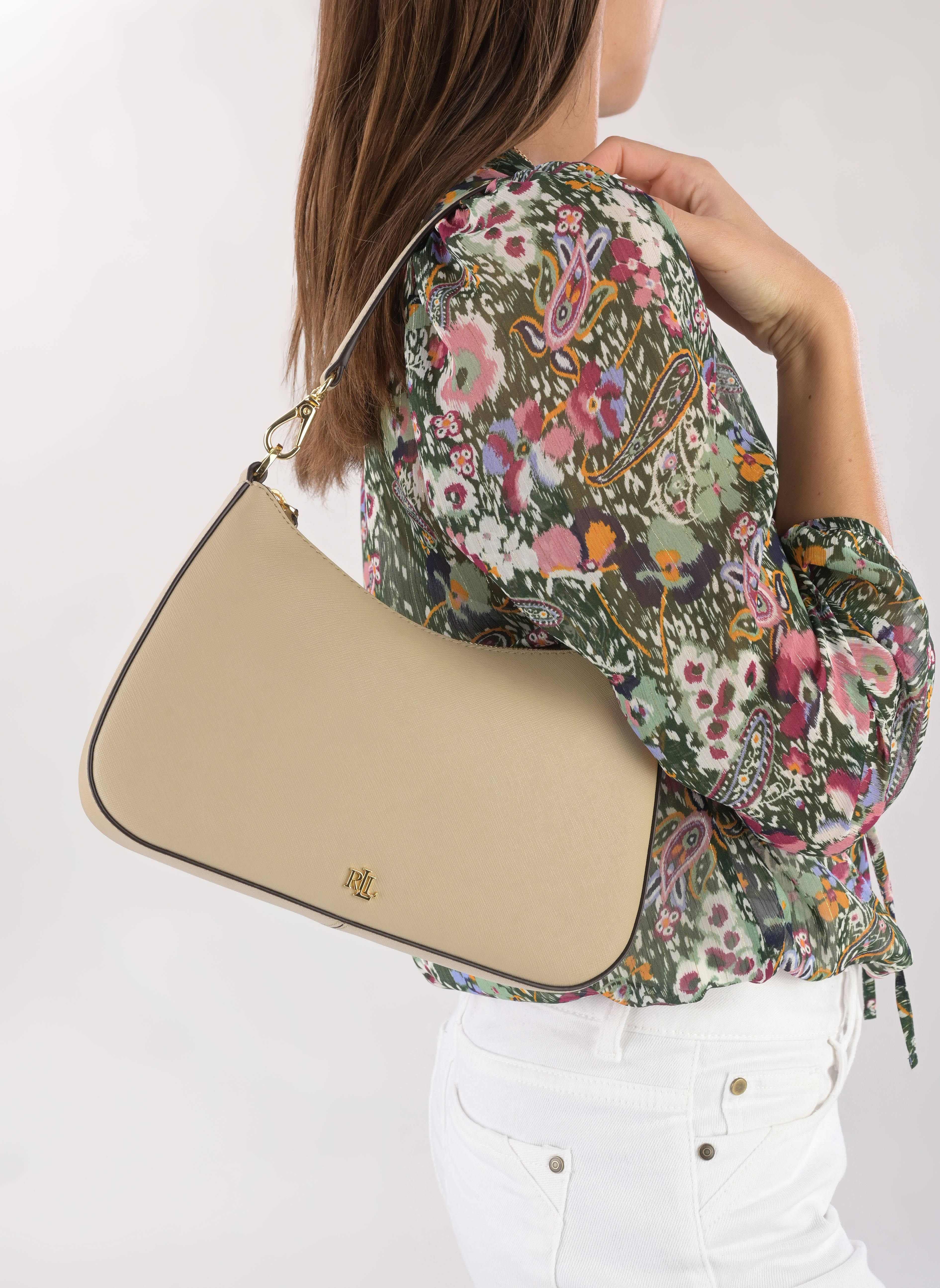 Taschen DANNI 26-SHOULDER BAG-MEDIUM damen beige Lauren Ralph Lauren Taschen DANNI 26-SHOULDER BAG-MEDIUM damen beige BIRCH TAN
