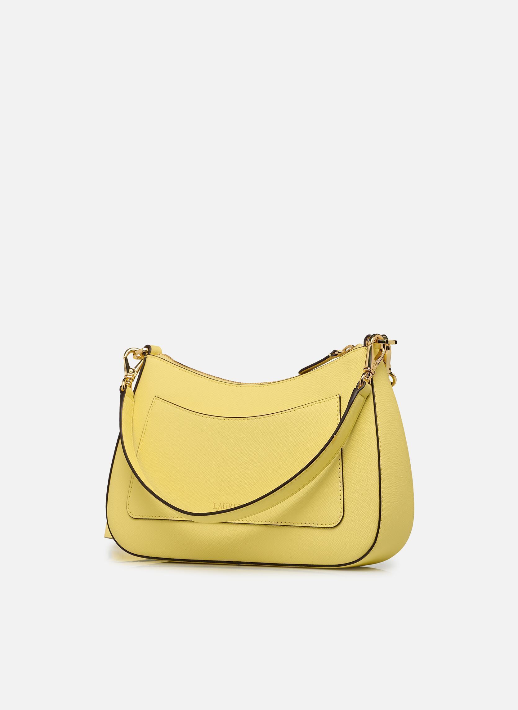 Sacs DANNI 26-SHOULDER BAG-MEDIUM femme jaune Lauren Ralph Lauren Sacs DANNI 26-SHOULDER BAG-MEDIUM femme jaune LEMON SORBET