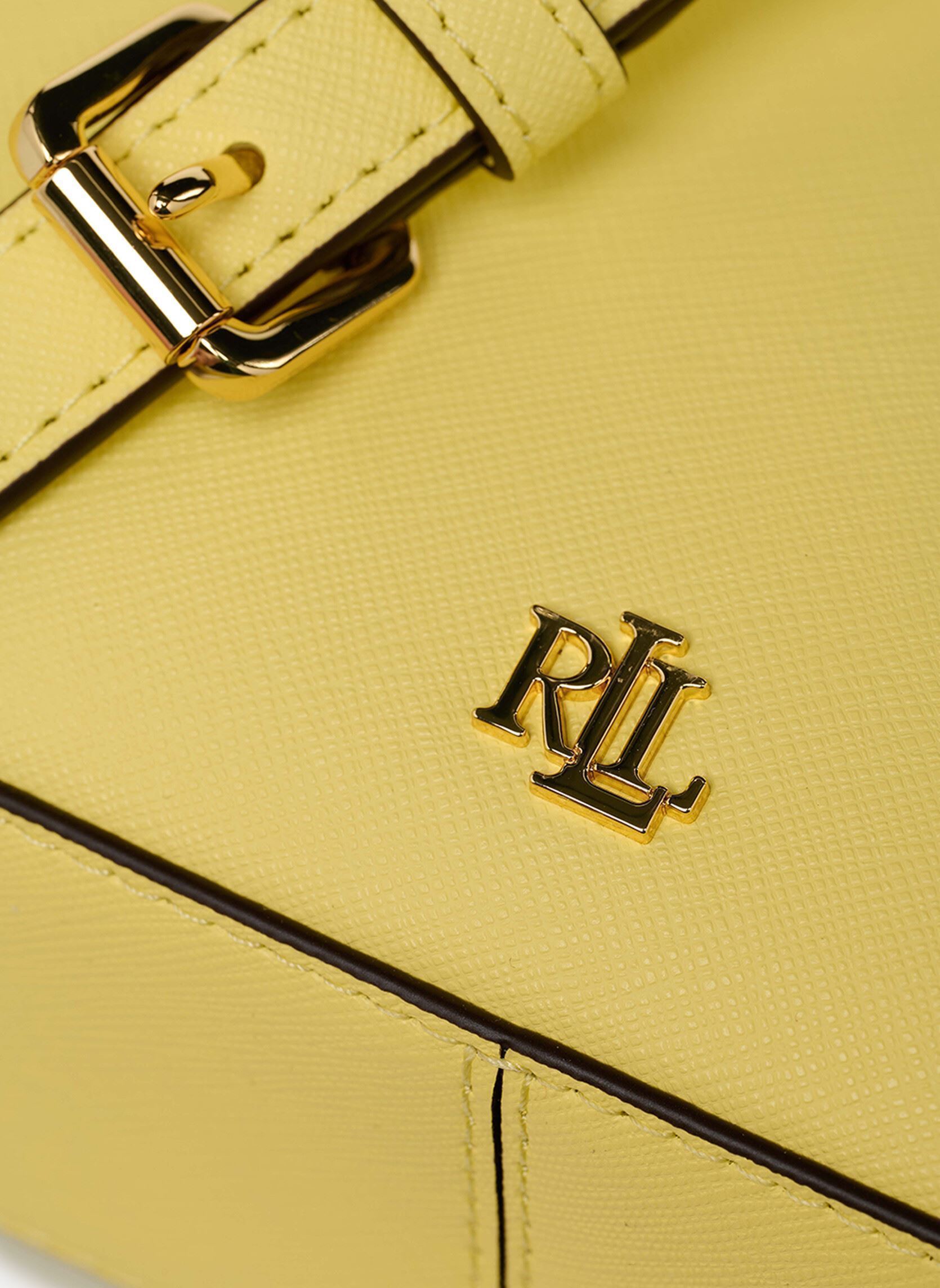 Sacs DANNI 26-SHOULDER BAG-MEDIUM femme jaune Lauren Ralph Lauren Sacs DANNI 26-SHOULDER BAG-MEDIUM femme jaune LEMON SORBET