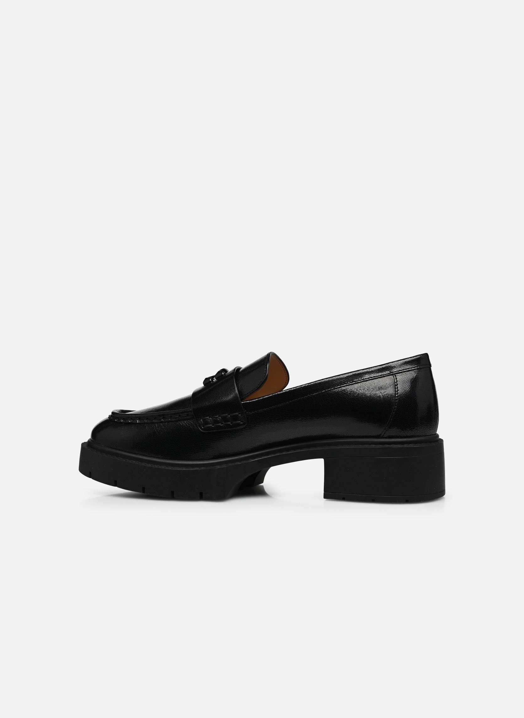Mocassins Leah Leather Loafer Pump femme noir Coach Mocassins Leah Leather Loafer Pump femme noir BLACK