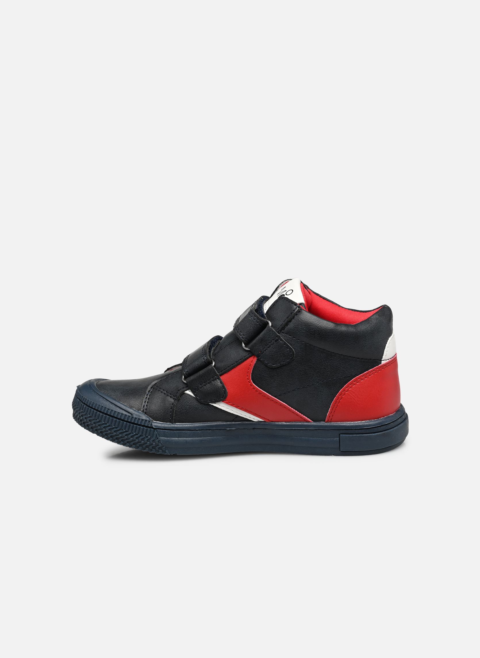 Baskets hautes TIFUN garçon gris Mod8 Baskets hautes TIFUN garçon gris GRIS ROUGE