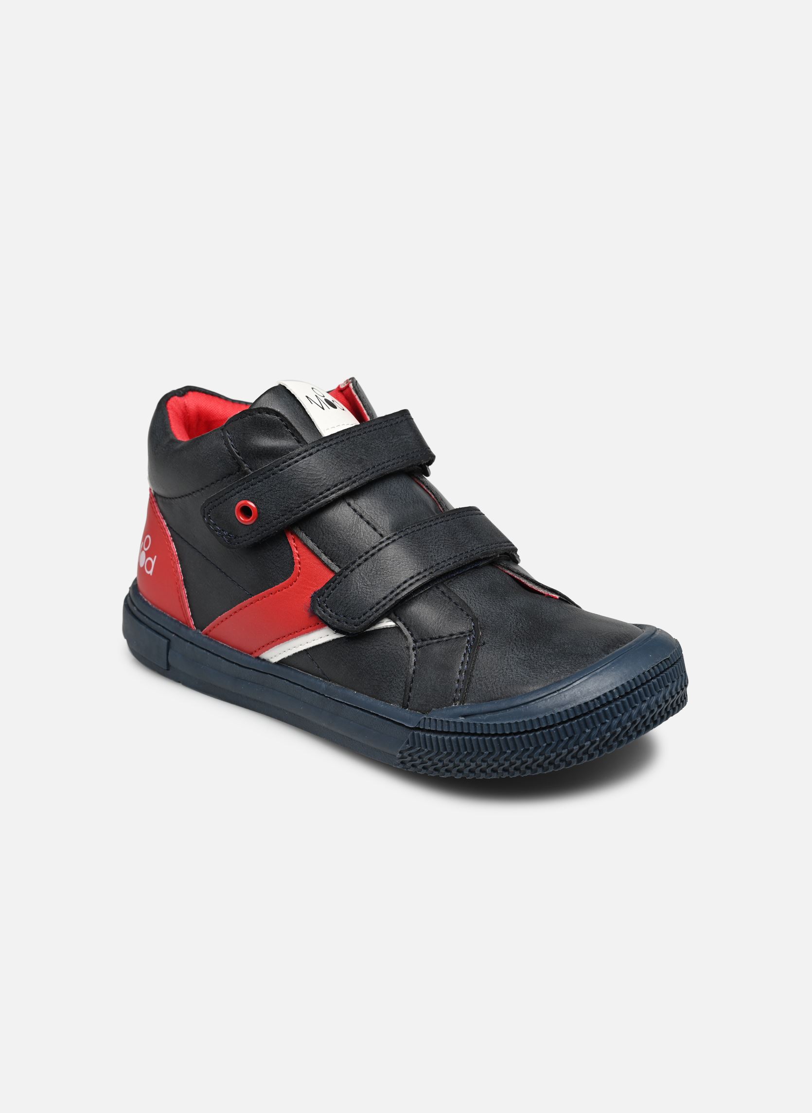 Baskets hautes TIFUN garçon gris Mod8 Baskets hautes TIFUN garçon gris GRIS ROUGE
