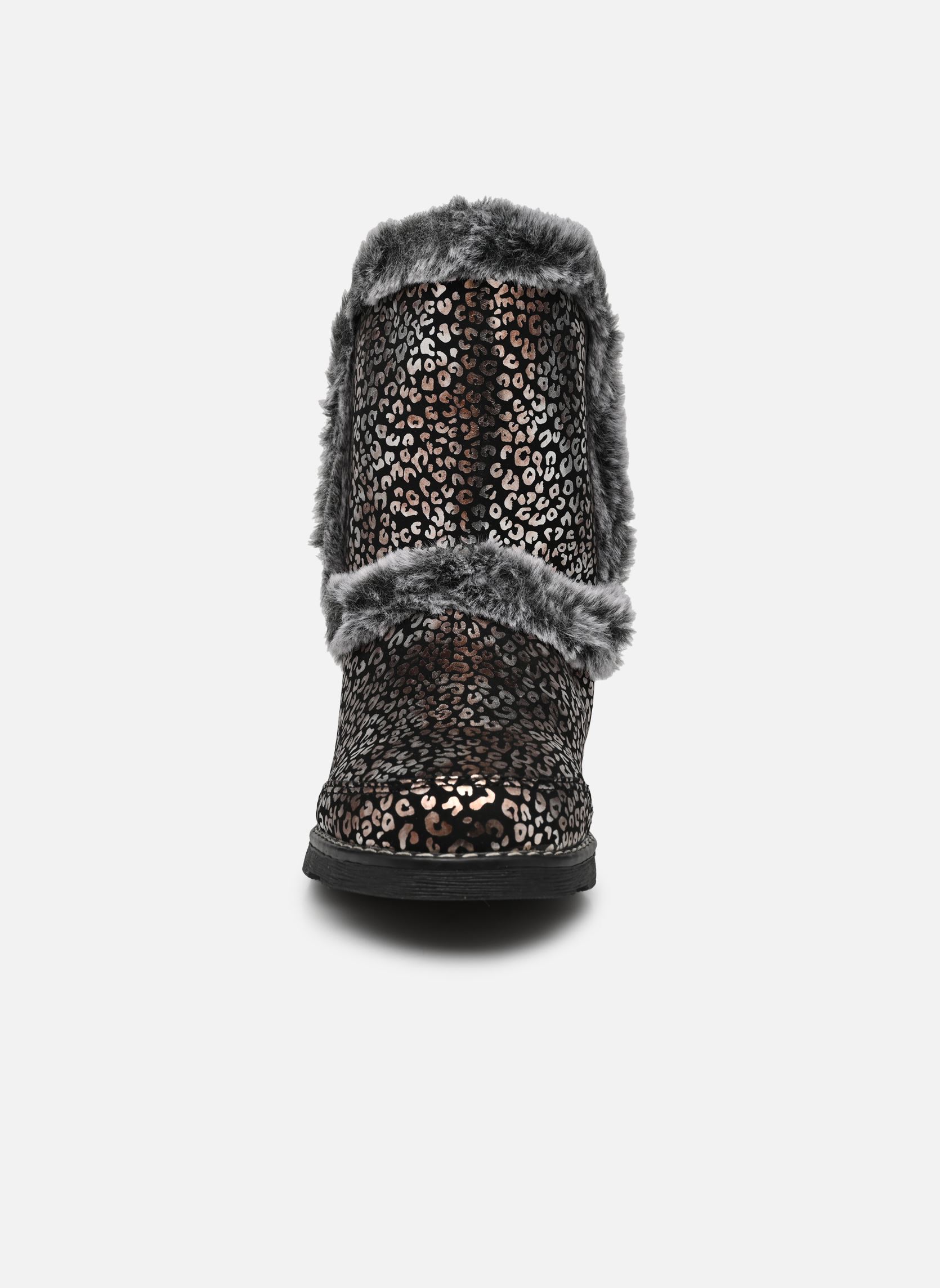 Stiefeletten / Ankle Boots ALDOUXA mädchen schwarz Mod8 Stiefeletten / Ankle Boots ALDOUXA mädchen schwarz NOIR LEOPARD