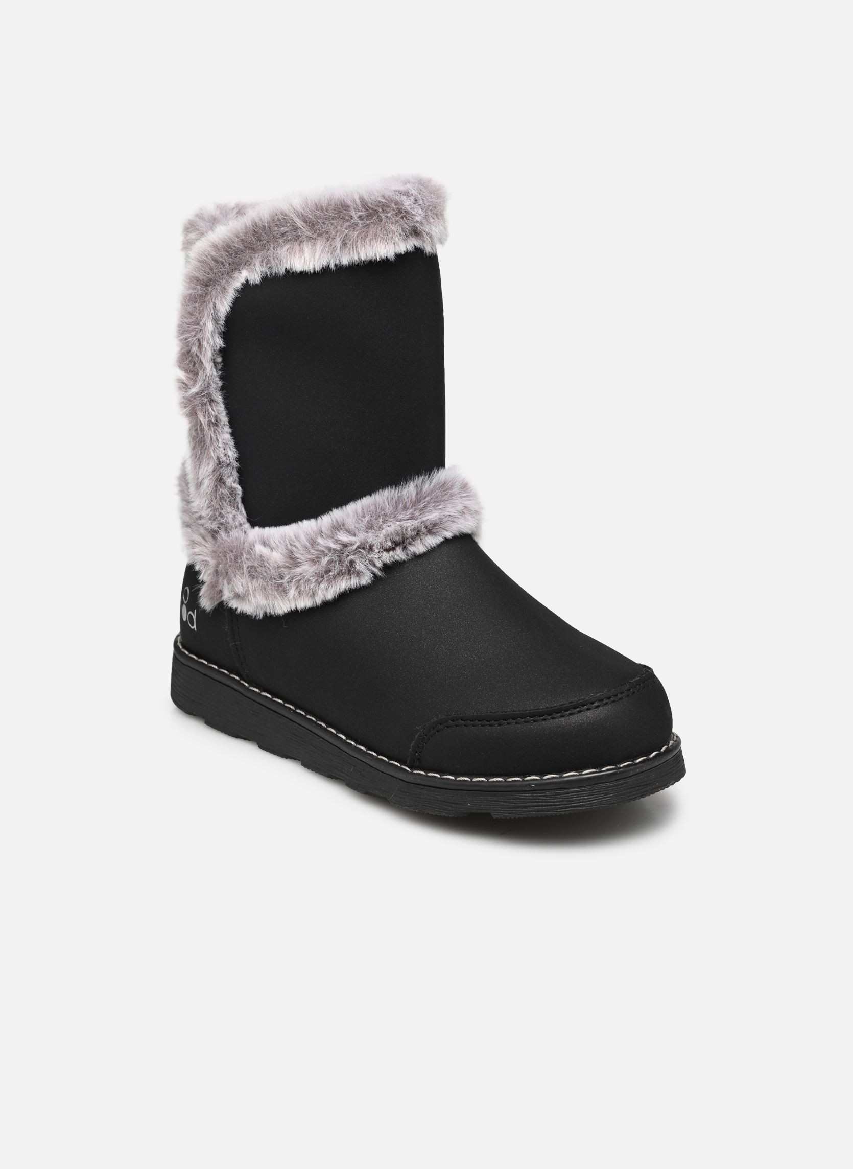Stiefeletten / Ankle Boots ALDOUXA mädchen schwarz Mod8 Stiefeletten / Ankle Boots ALDOUXA mädchen schwarz NOIR METAL