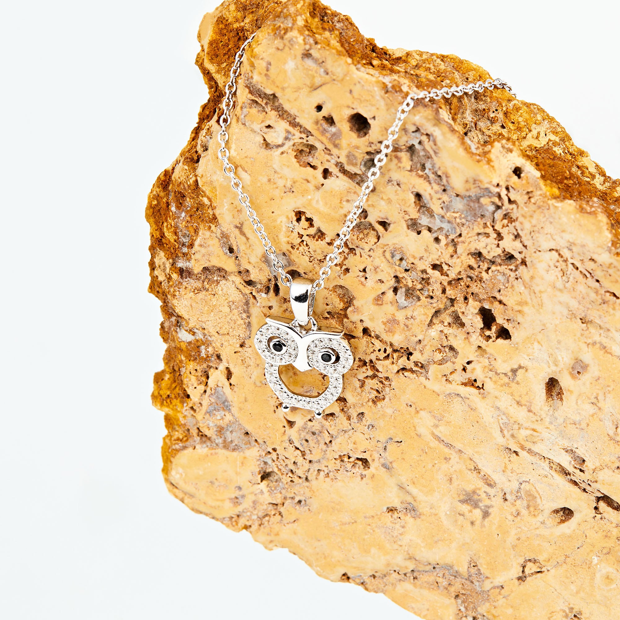 Cleor Collier en argent 925/1000 et oxyde (Argent) - Bijoux chez ...