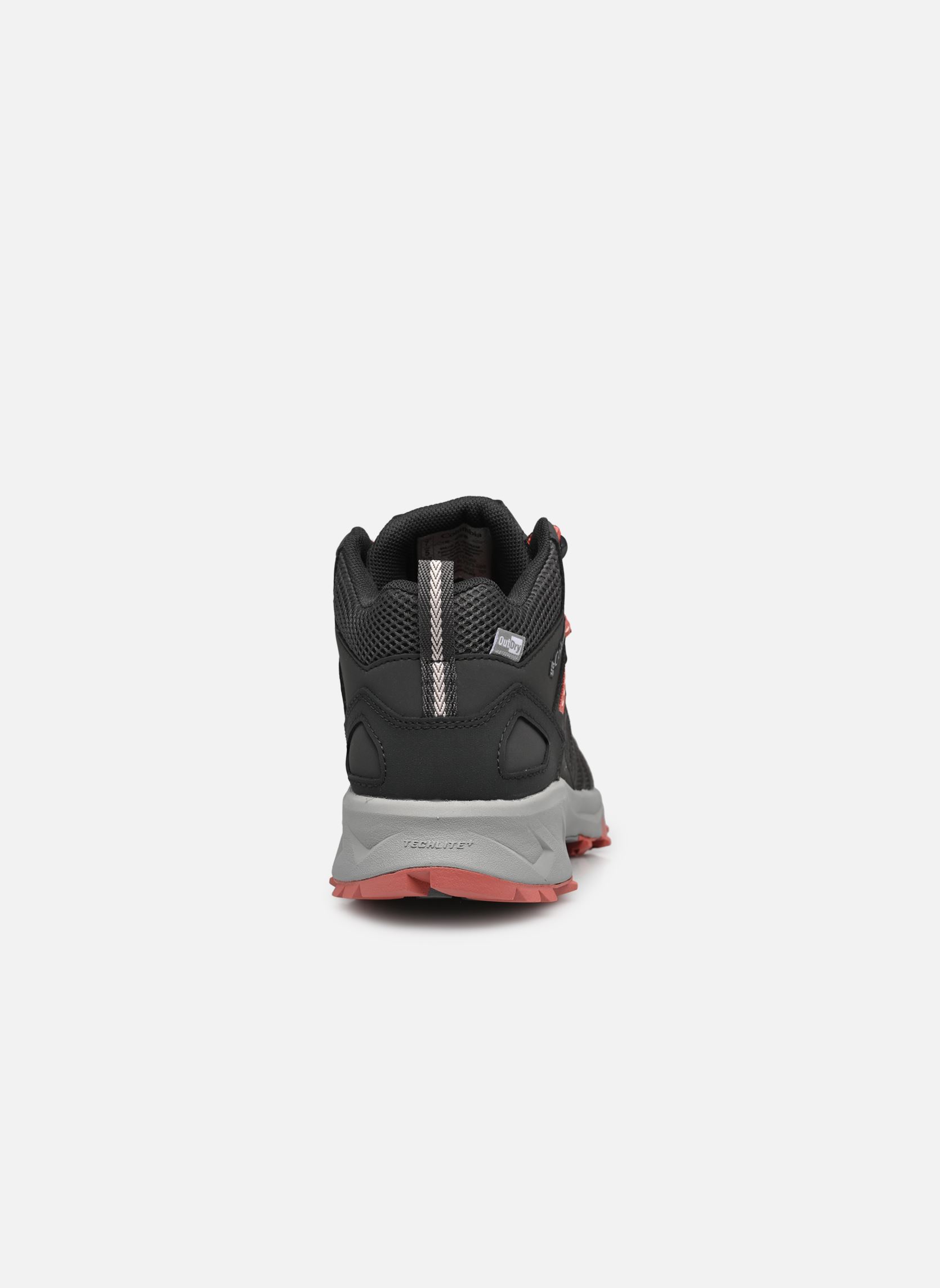 Sportschuhe Peakfreak II Mid Outdry W damen grau Columbia Sportschuhe Peakfreak II Mid Outdry W damen grau DARK GREY DARK CORAL