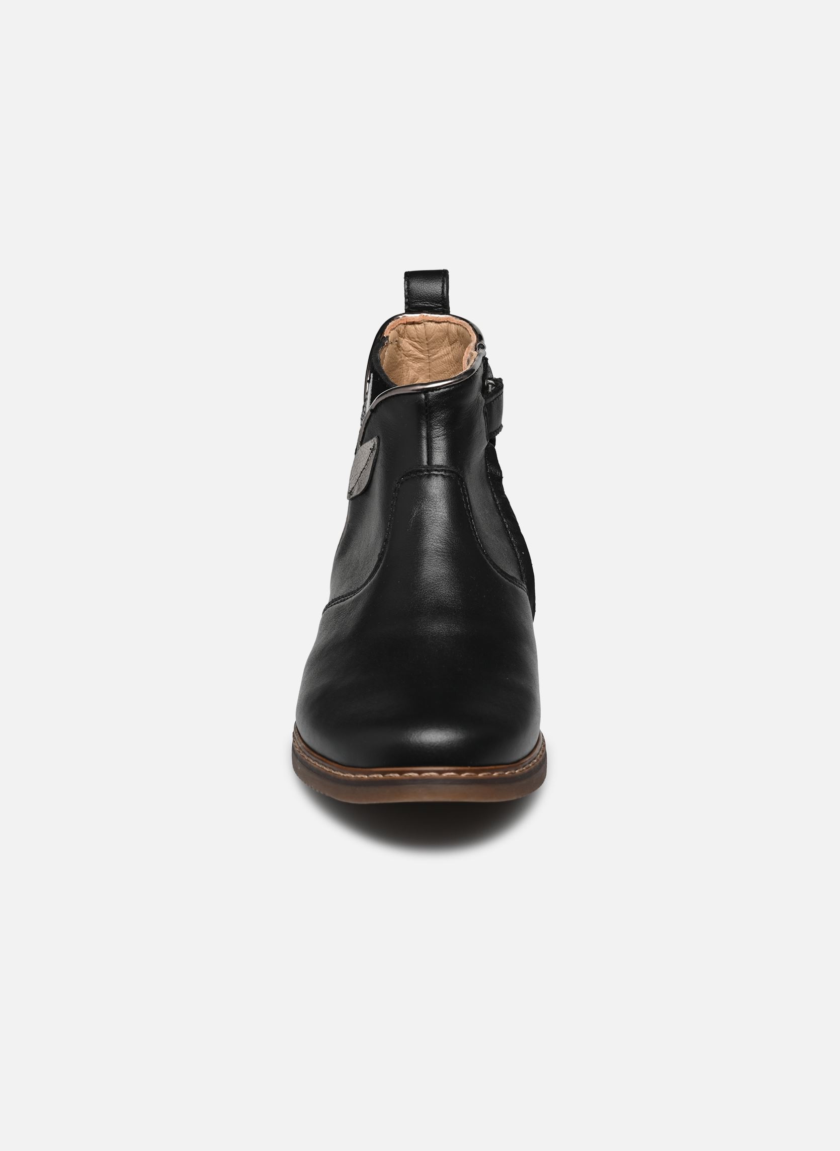 Stiefeletten / Ankle Boots CITY FLORA mädchen schwarz Pom d Api Stiefeletten / Ankle Boots CITY FLORA mädchen schwarz NOIR