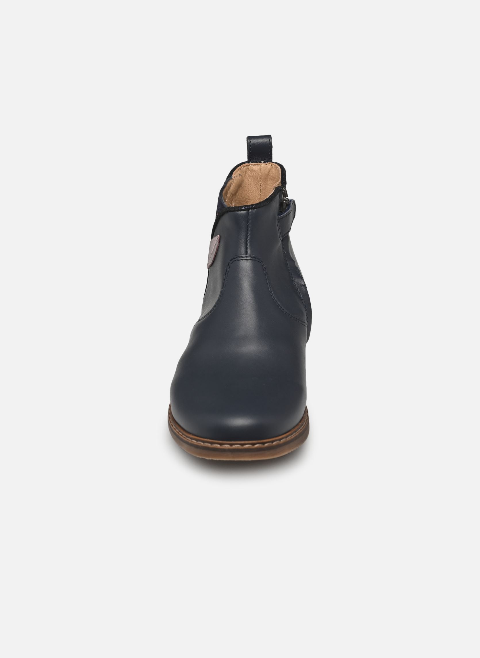 Stiefeletten / Ankle Boots CITY FLORA mädchen blau Pom d Api Stiefeletten / Ankle Boots CITY FLORA mädchen blau MARINE
