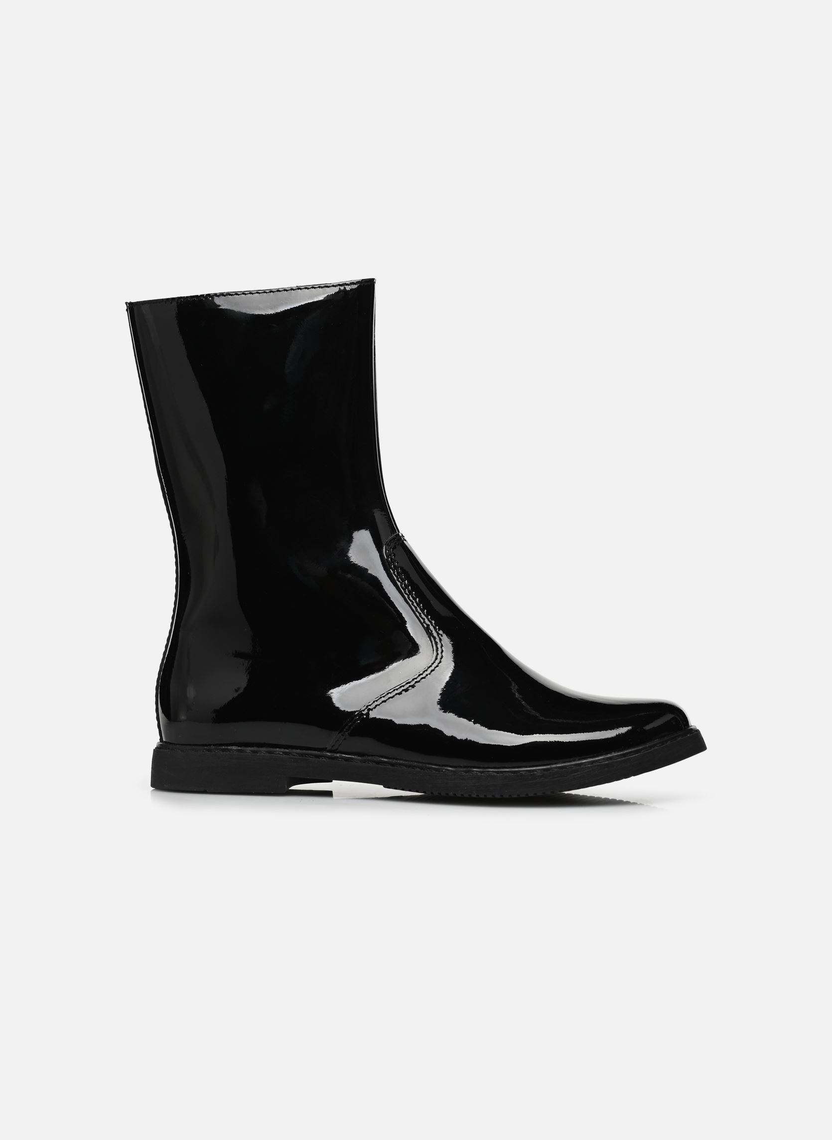 Stivaletti CITY MID BOTTE bambina nero Pom d Api Stivaletti CITY MID BOTTE bambina nero NOIR