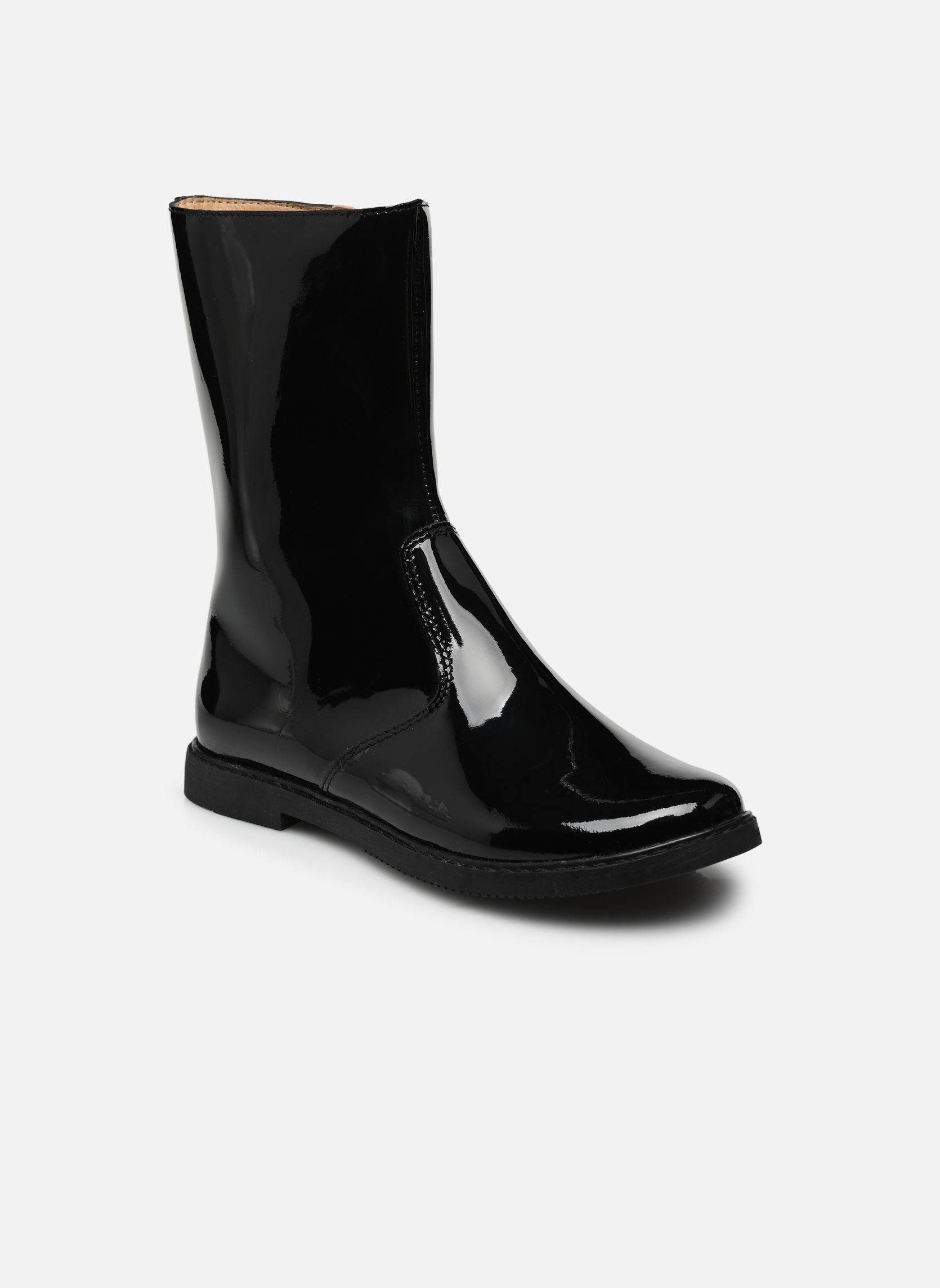 Stivaletti CITY MID BOTTE bambina nero Pom d Api Stivaletti CITY MID BOTTE bambina nero NOIR