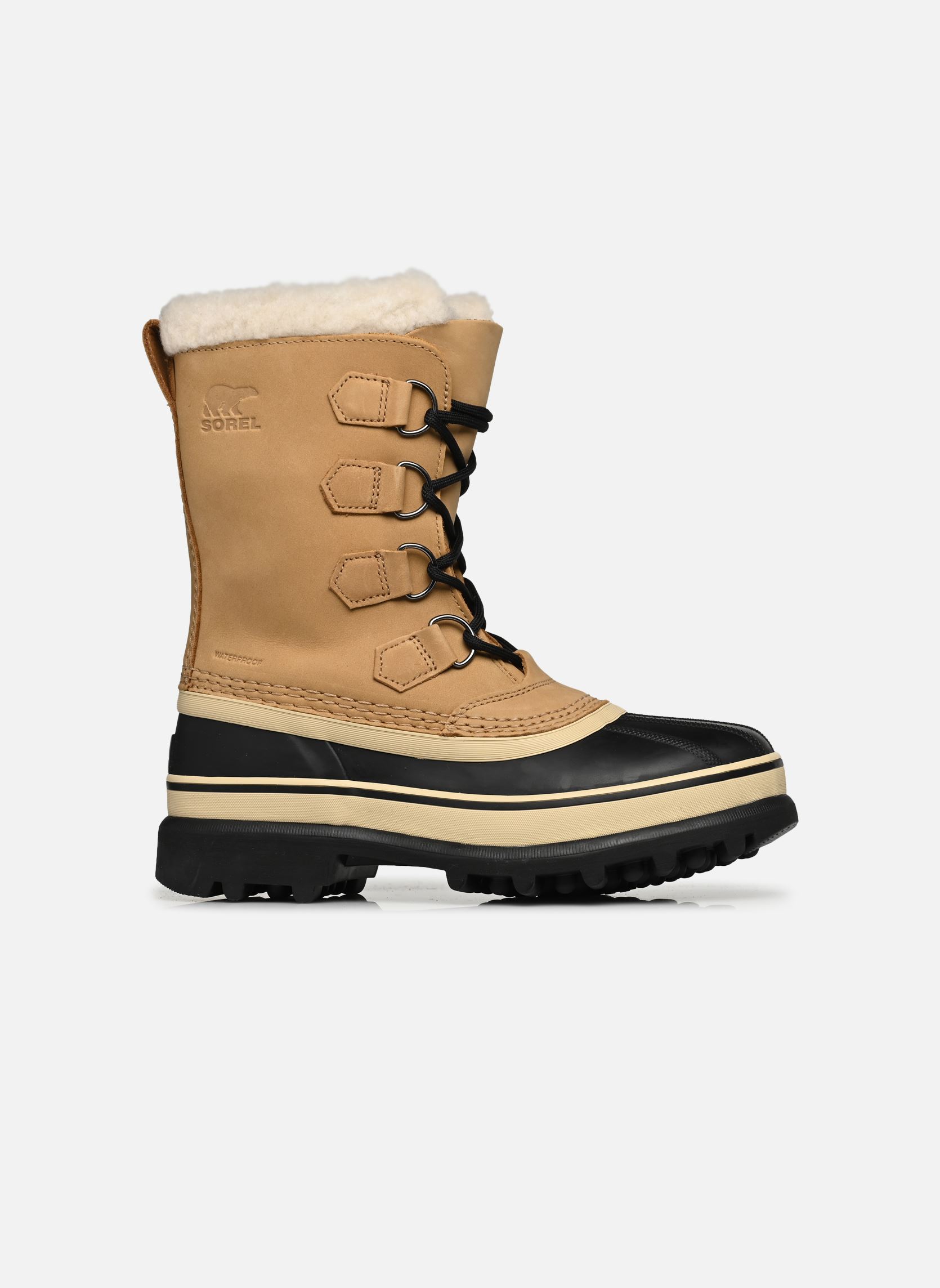Botas de nieve Caribou Wp W mujer marrón Sorel Botas de nieve Caribou Wp W mujer marrón Buff