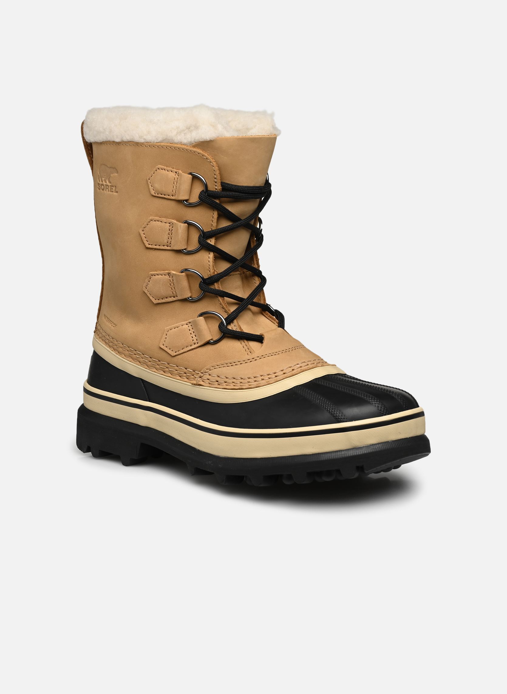 Botas de nieve Caribou Wp W mujer marrón Sorel Botas de nieve Caribou Wp W mujer marrón Buff