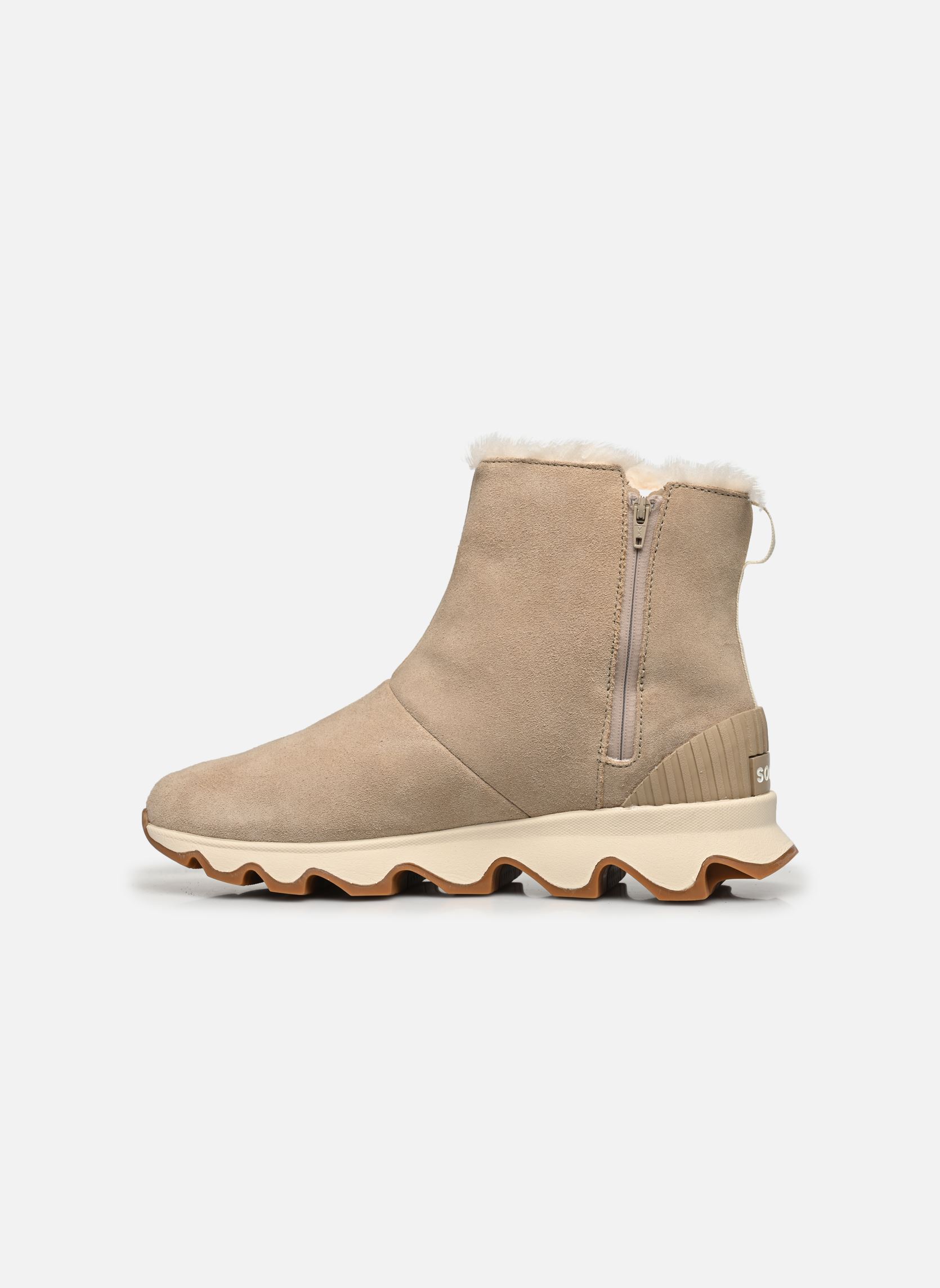 Baskets montantes Kinetic Short Wp femme beige Sorel Baskets montantes Kinetic Short Wp femme beige Sandy Tan / Gum 2