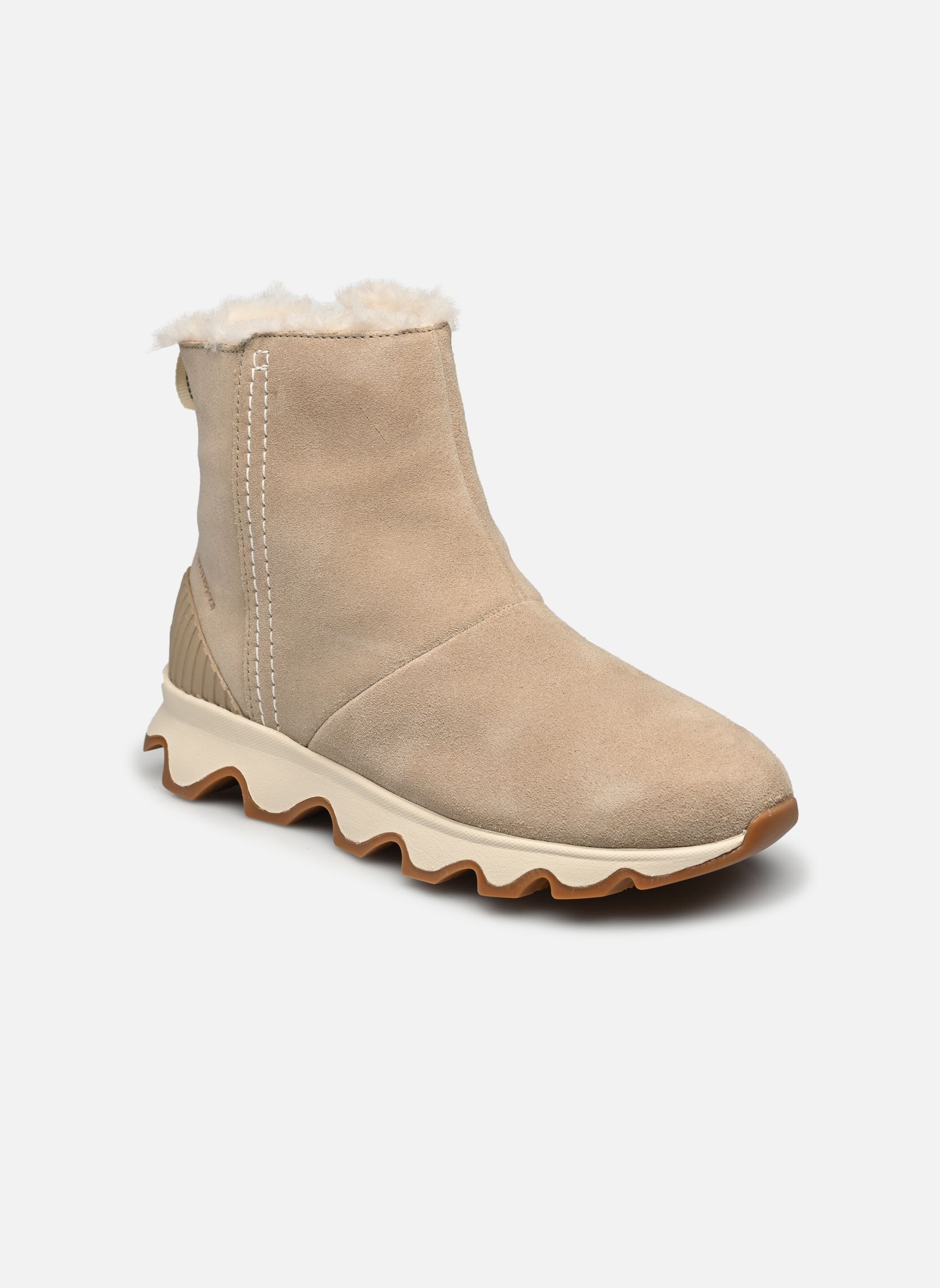 Baskets montantes Kinetic Short Wp femme beige Sorel Baskets montantes Kinetic Short Wp femme beige Sandy Tan / Gum 2