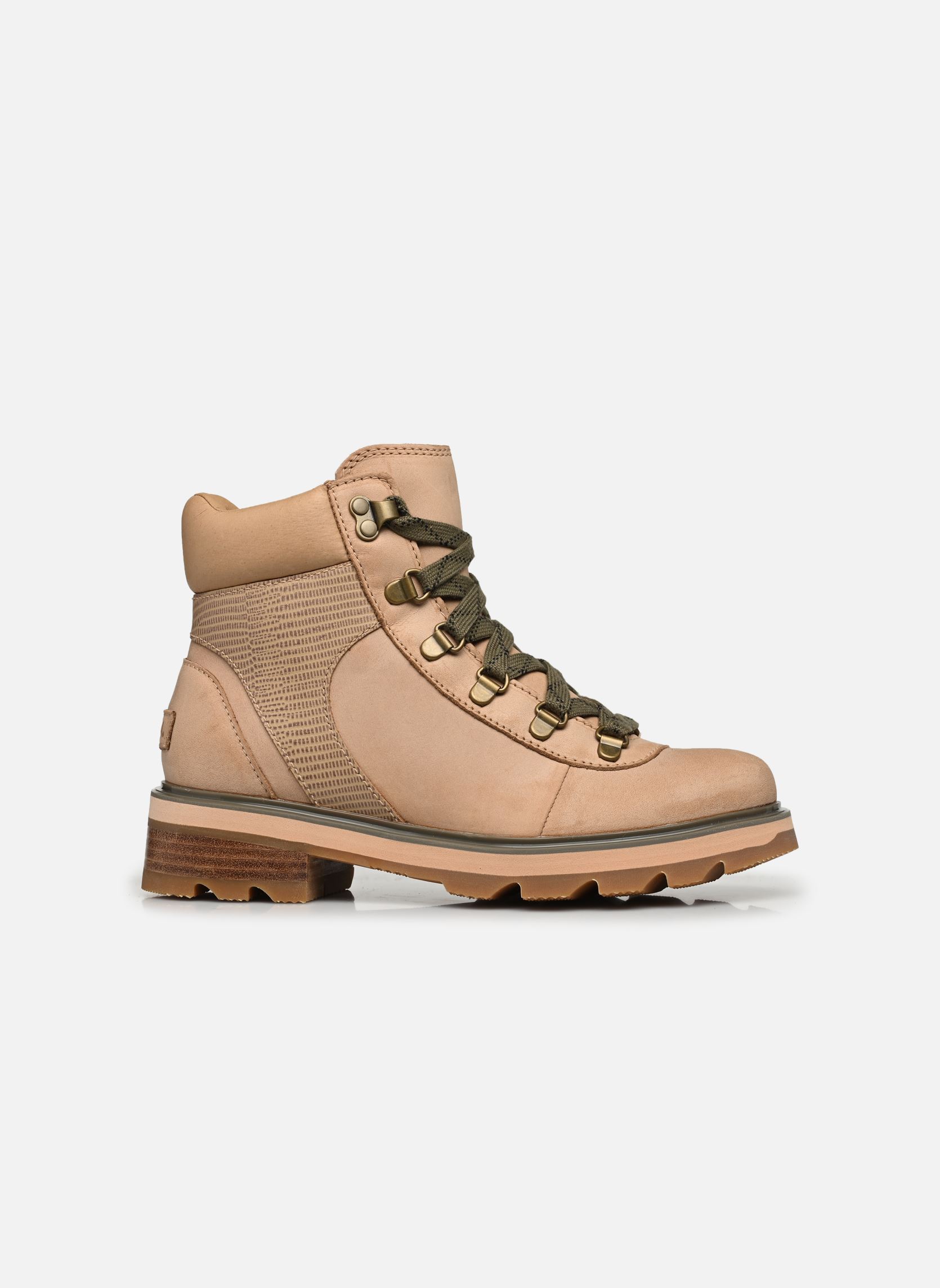 Veterlaarsjes Lennox Hiker Stkd Wp dames bruin Sorel Veterlaarsjes Lennox Hiker Stkd Wp dames bruin Canoe / Stone Green
