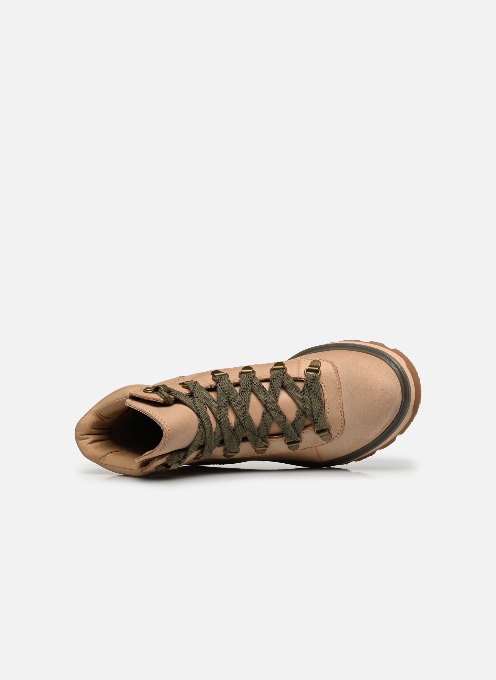 Veterlaarsjes Lennox Hiker Stkd Wp dames bruin Sorel Veterlaarsjes Lennox Hiker Stkd Wp dames bruin Canoe / Stone Green