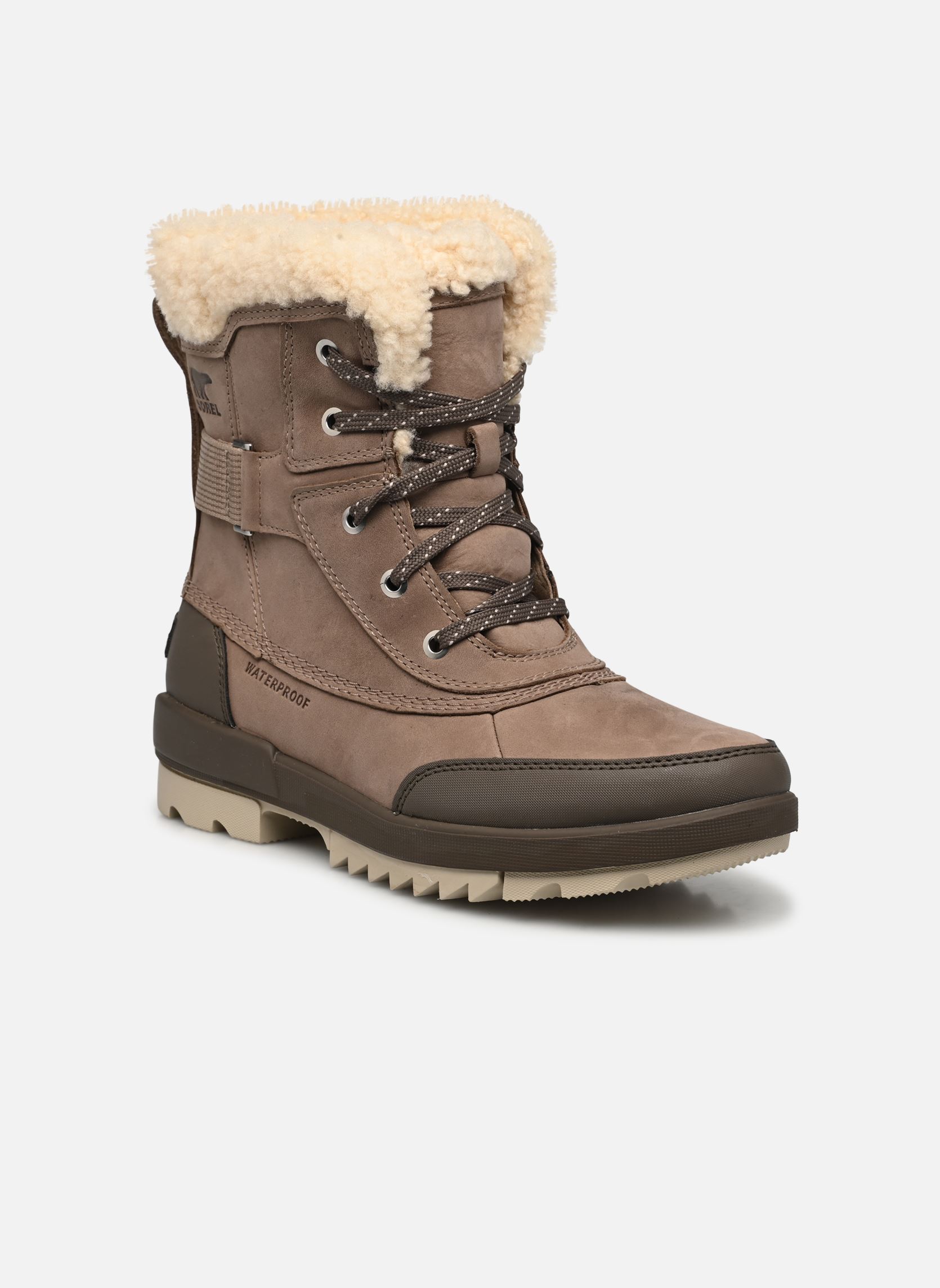 Bottines fourrées Torino II Parc Boot Wp femme marron Sorel Bottines fourrées Torino II Parc Boot Wp femme marron Omega Taupe / Major