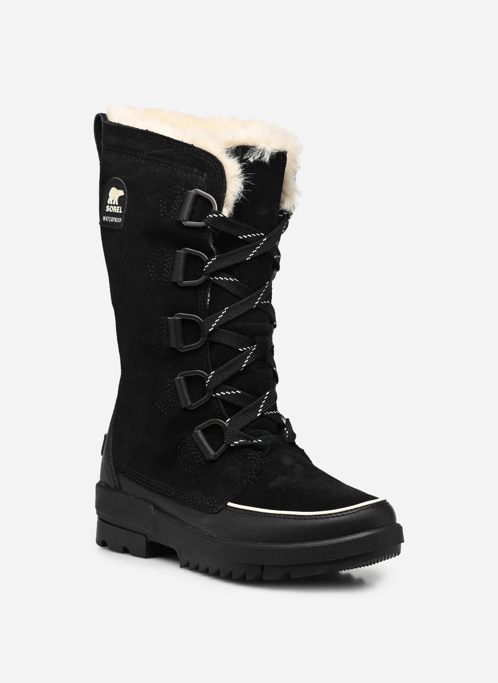 Gefütterte Stiefeletten Torino II Tall Wp damen schwarz Sorel Gefütterte Stiefeletten Torino II Tall Wp damen schwarz BLACK
