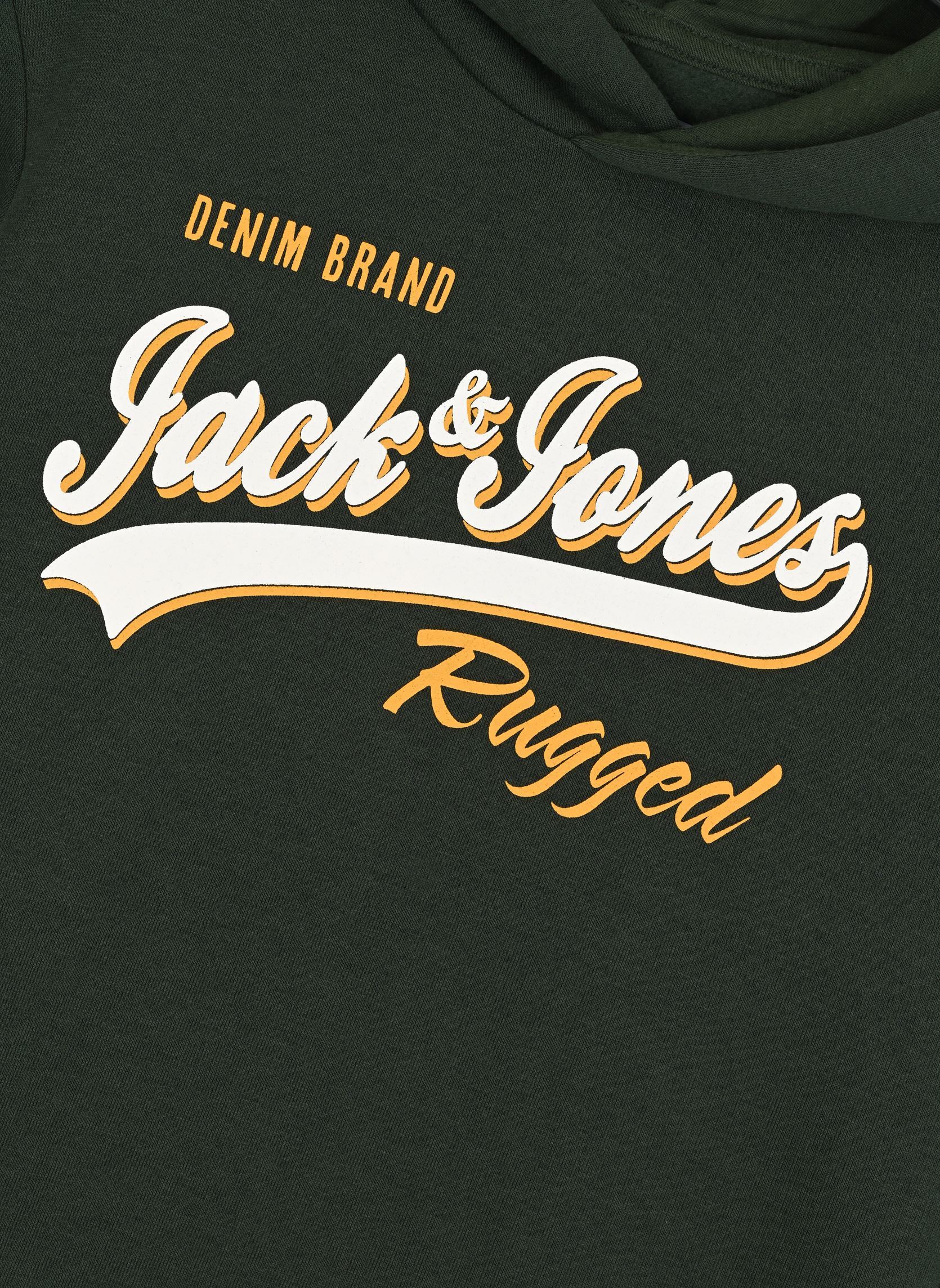 Felpa Con Cappuccio Uomo Jack & Jones Jjelogo – Due Colori Autunno – Manica Lunga