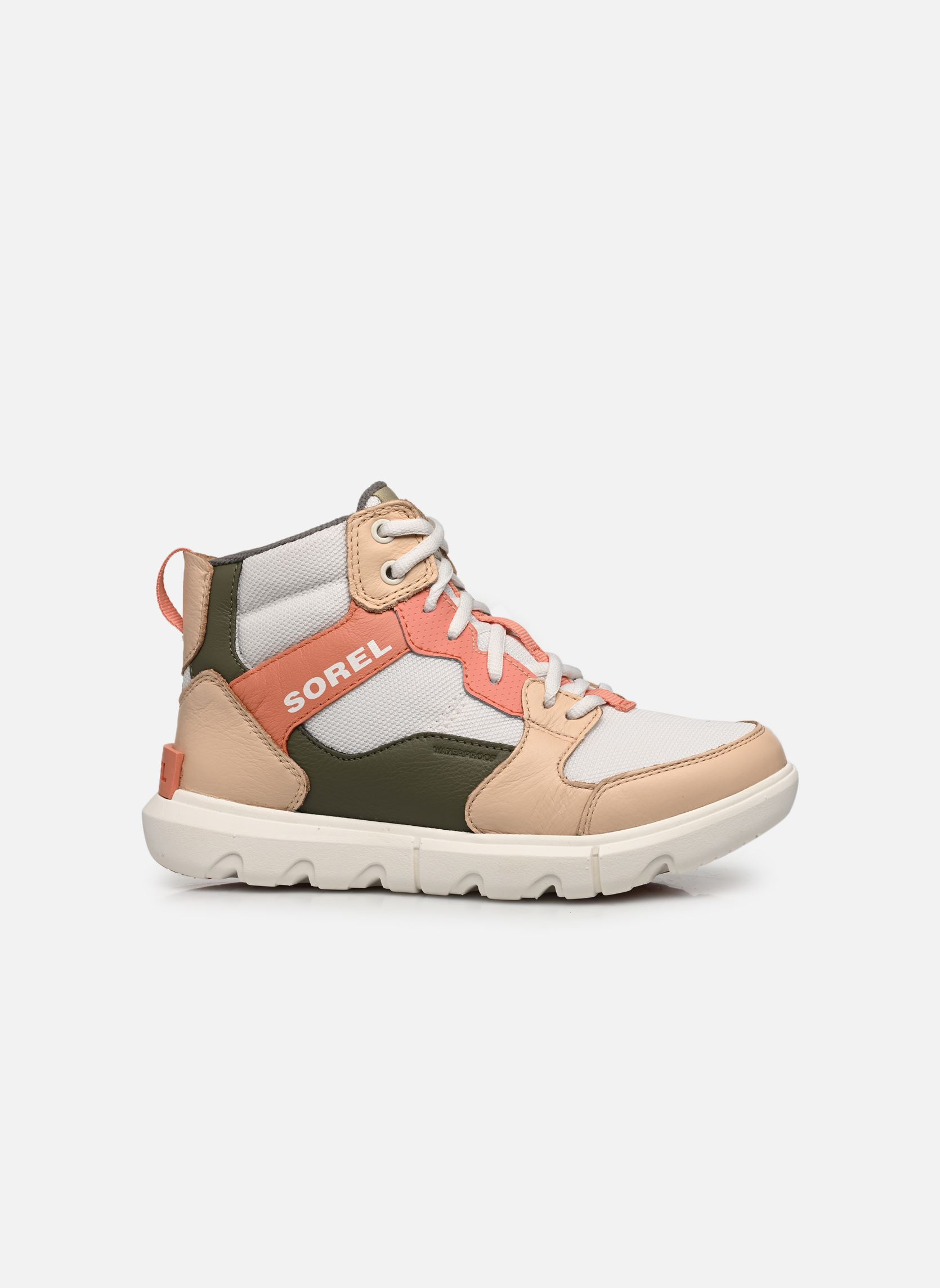 Hoge sneakers Sorel Explorer II Sneaker Mid Wp dames wit Sorel Hoge sneakers Sorel Explorer II Sneaker Mid Wp dames wit SEA SALT / NOVA SAND