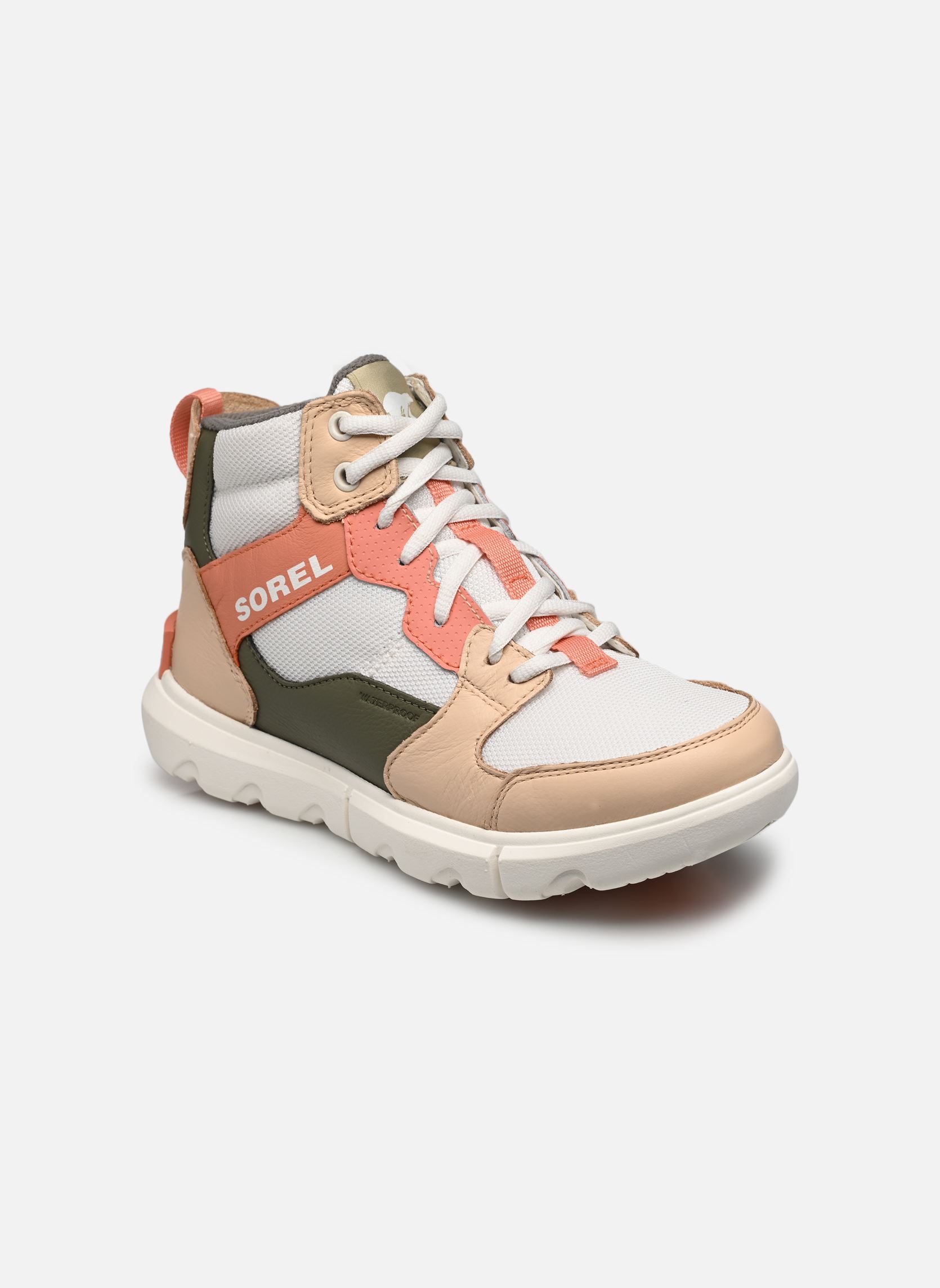 Hoge sneakers Sorel Explorer II Sneaker Mid Wp dames wit Sorel Hoge sneakers Sorel Explorer II Sneaker Mid Wp dames wit SEA SALT / NOVA SAND
