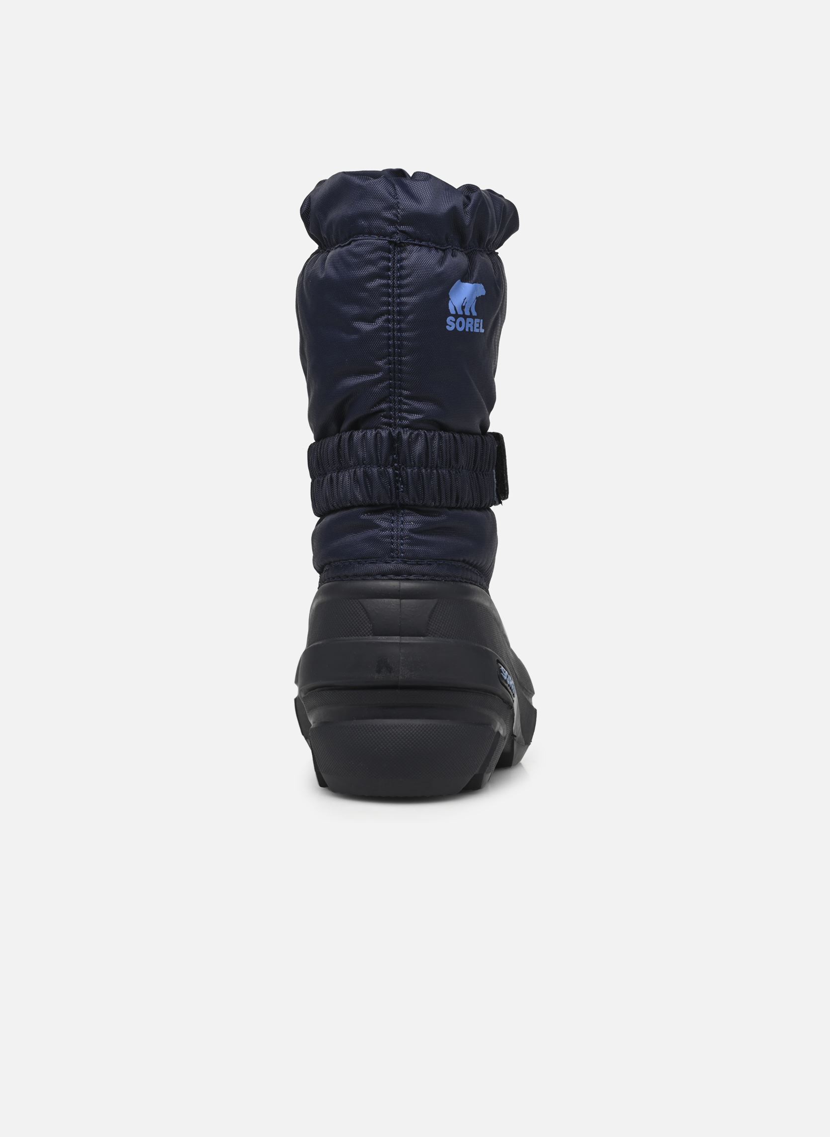 Bottes de neige Childrens Flurry bleu Sorel Bottes de neige Childrens Flurry bleu Collegiate Navy / Atmosphere