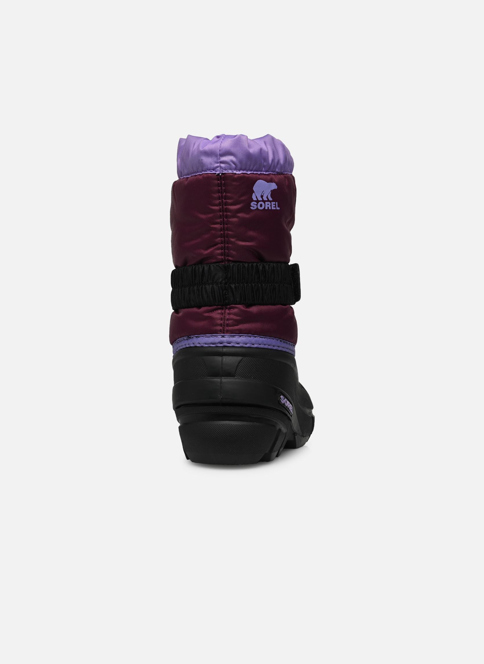 Bottes de neige Childrens Flurry violet Sorel Bottes de neige Childrens Flurry violet Purple Dahlia / Paisley Purple