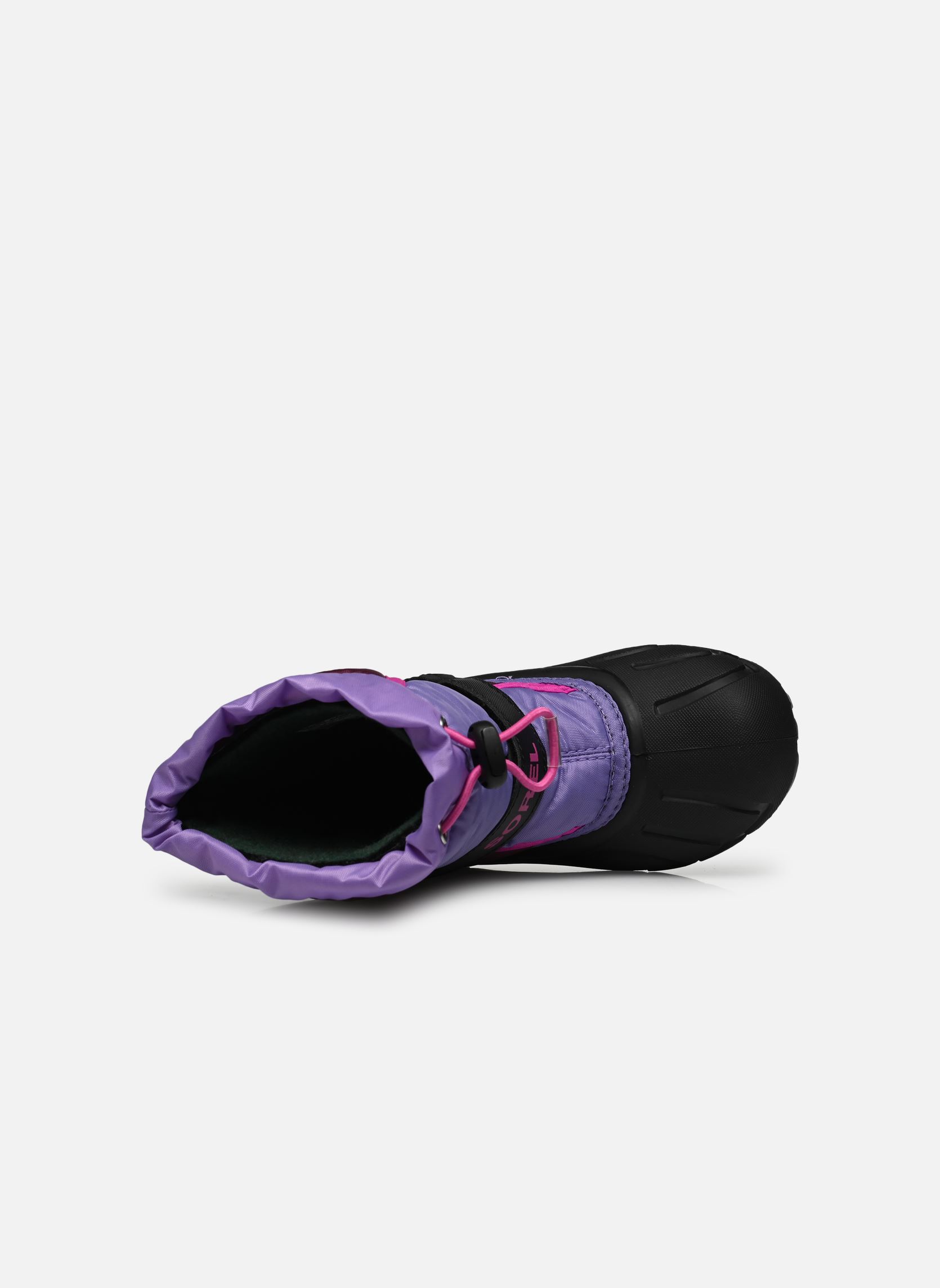 Bottes de neige Childrens Flurry violet Sorel Bottes de neige Childrens Flurry violet Purple Dahlia / Paisley Purple
