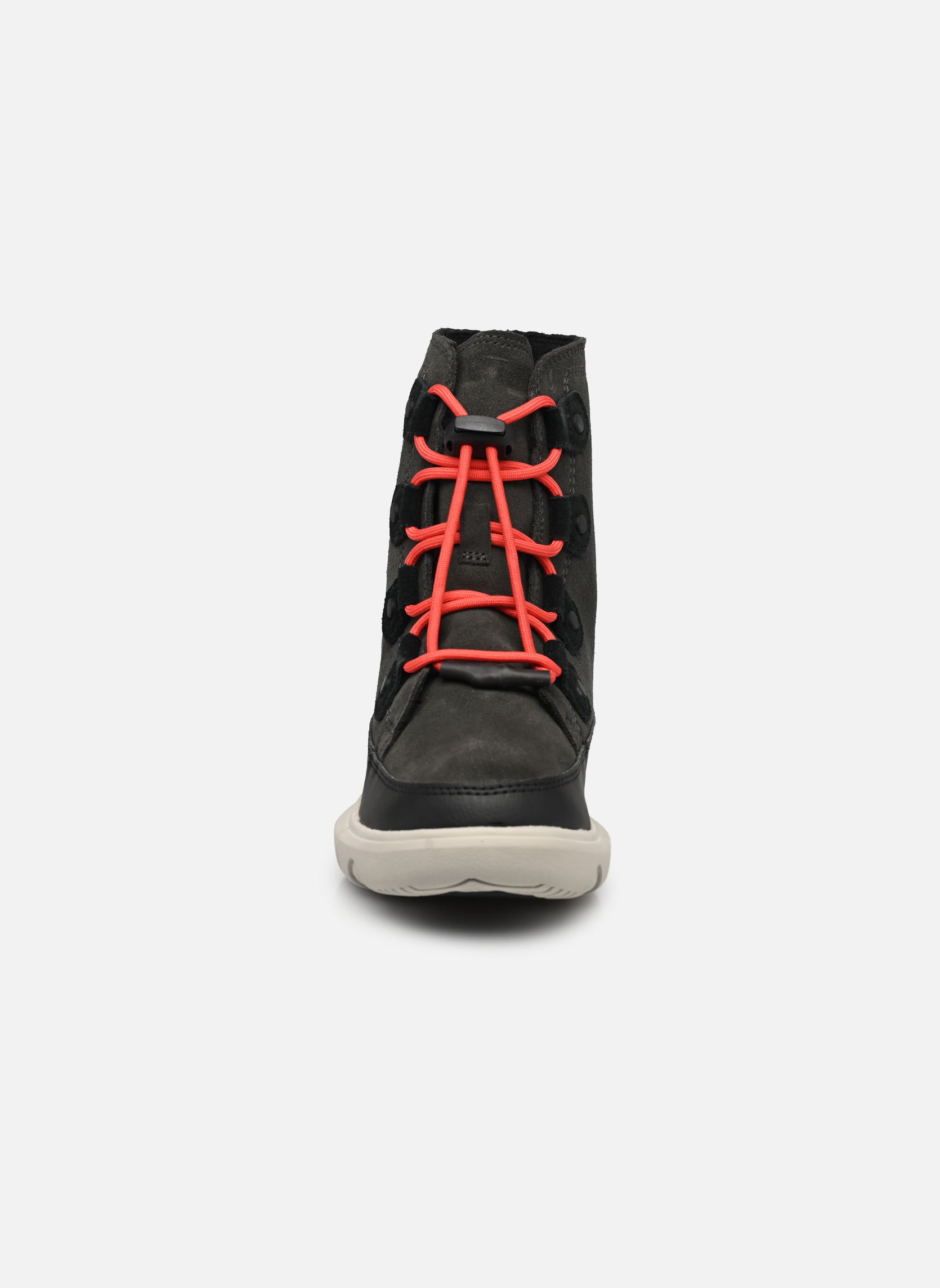 Schneestiefel Youth Sorel Explorer Lace Waterproof grün Sorel Schneestiefel Youth Sorel Explorer Lace Waterproof grün Jet Black