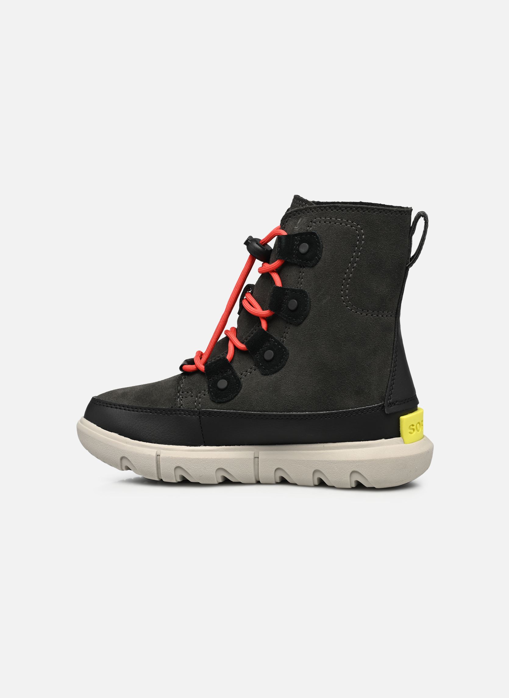 Schneestiefel Youth Sorel Explorer Lace Waterproof grün Sorel Schneestiefel Youth Sorel Explorer Lace Waterproof grün Jet Black