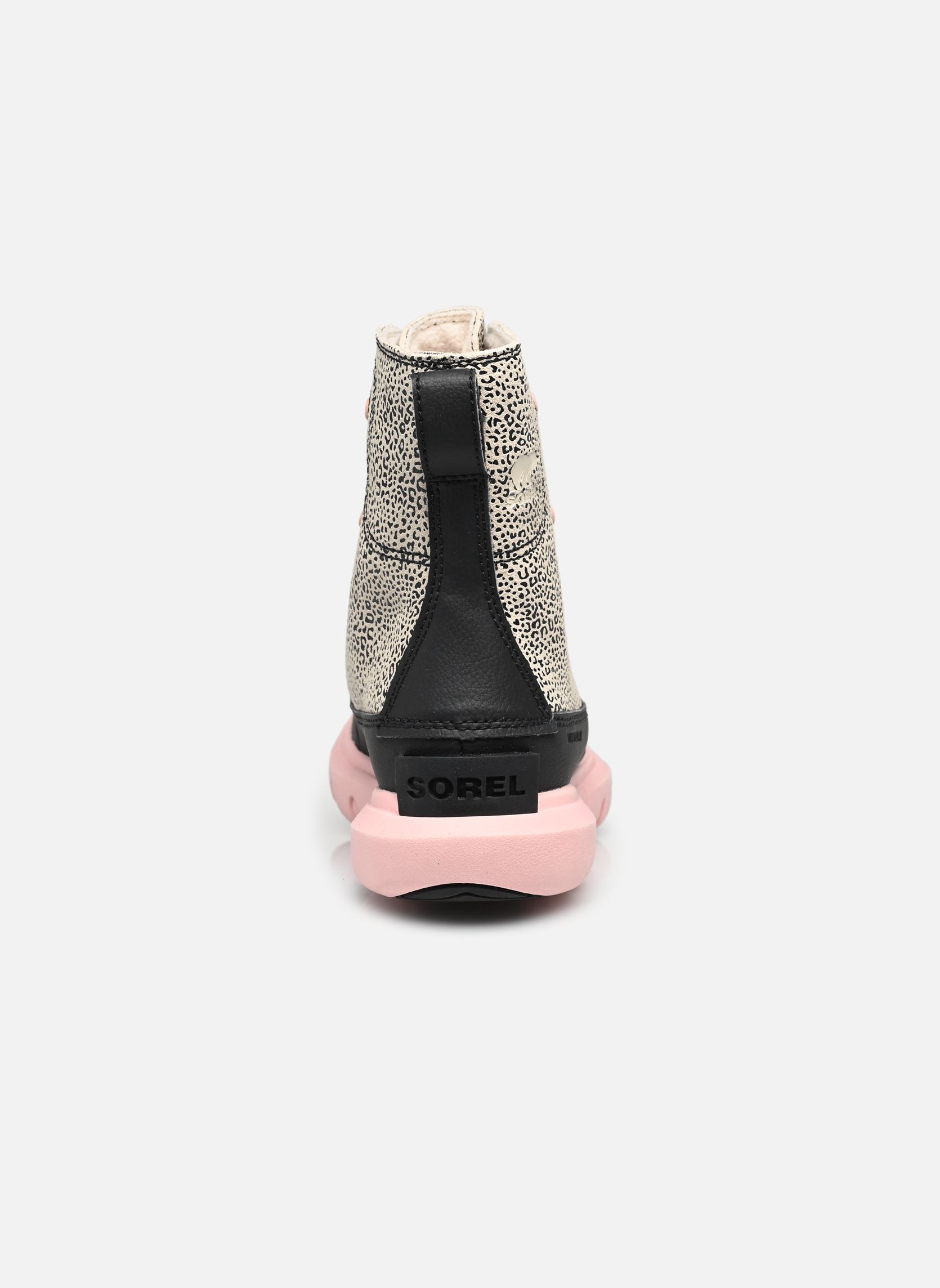 Schneestiefel Youth Sorel Explorer Lace Waterproof mädchen rosa Sorel Schneestiefel Youth Sorel Explorer Lace Waterproof mädchen rosa Chalk / Black