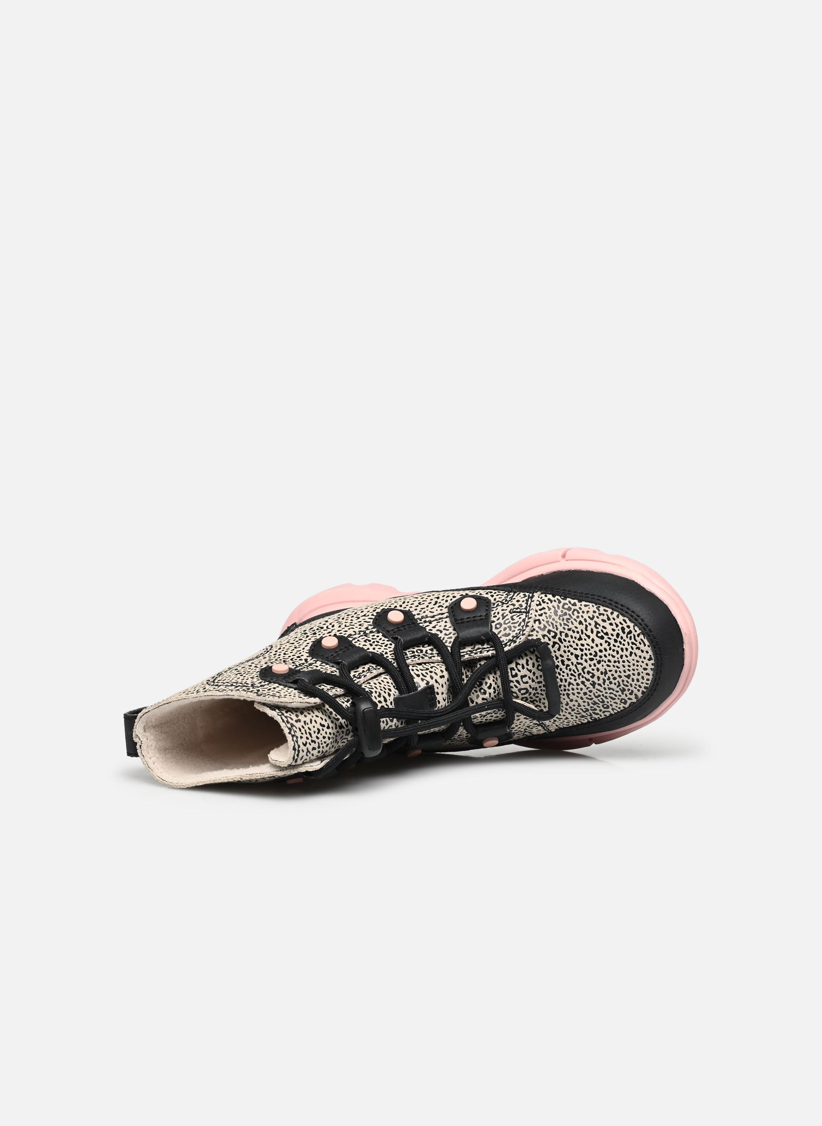 Schneestiefel Youth Sorel Explorer Lace Waterproof mädchen rosa Sorel Schneestiefel Youth Sorel Explorer Lace Waterproof mädchen rosa Chalk / Black