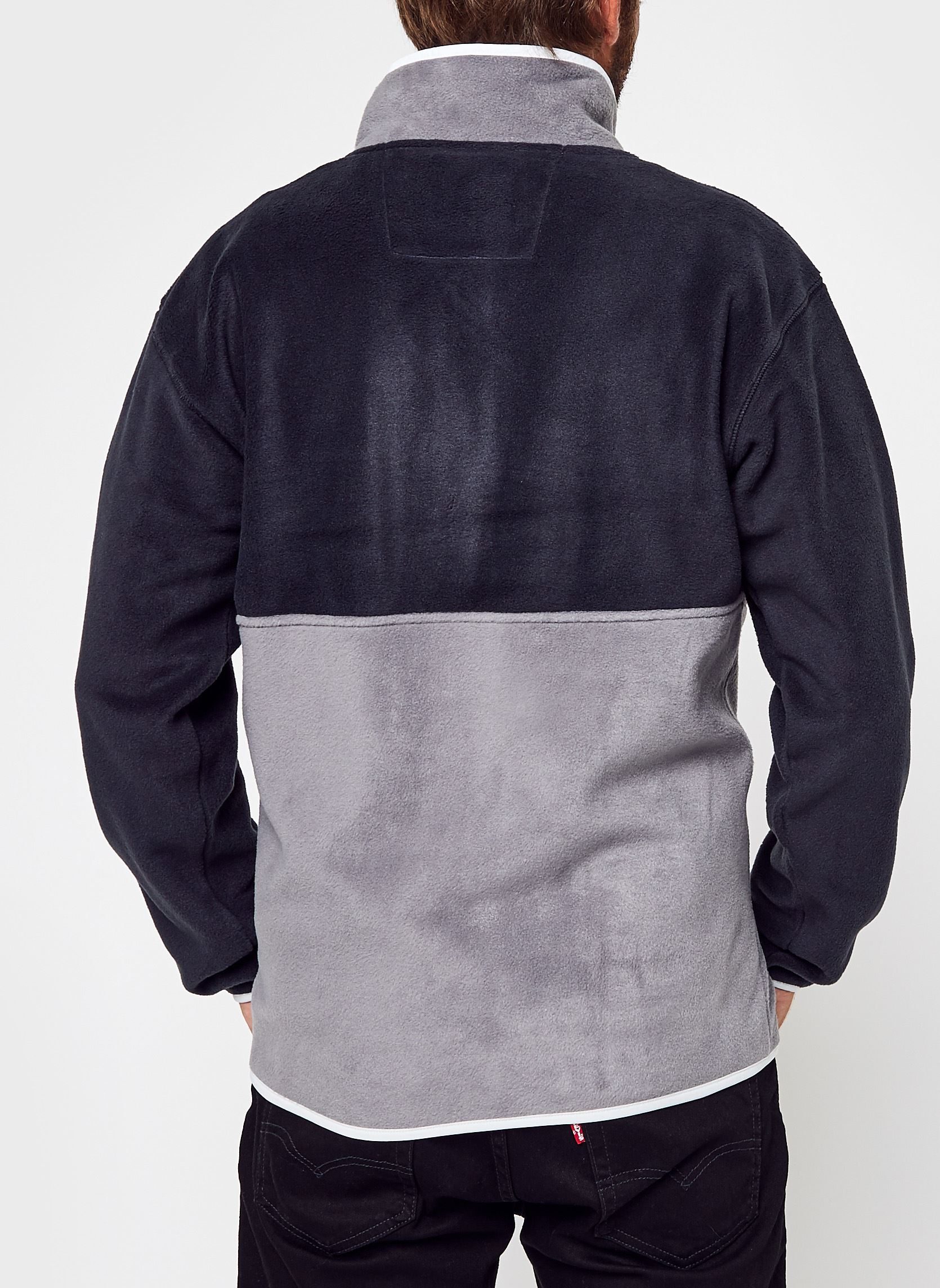 Vestes polaires Back Bowl Full Zip Fleec homme noir Columbia Vestes polaires Back Bowl Full Zip Fleec homme noir BLACK / CITY GREY / WHITE