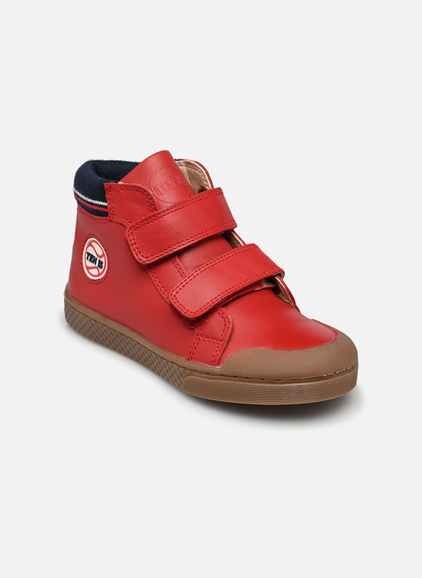 Baskets hautes TEN WIN EASY TED garçon rouge Ten IS Baskets hautes TEN WIN EASY TED garçon rouge RED - NAVY