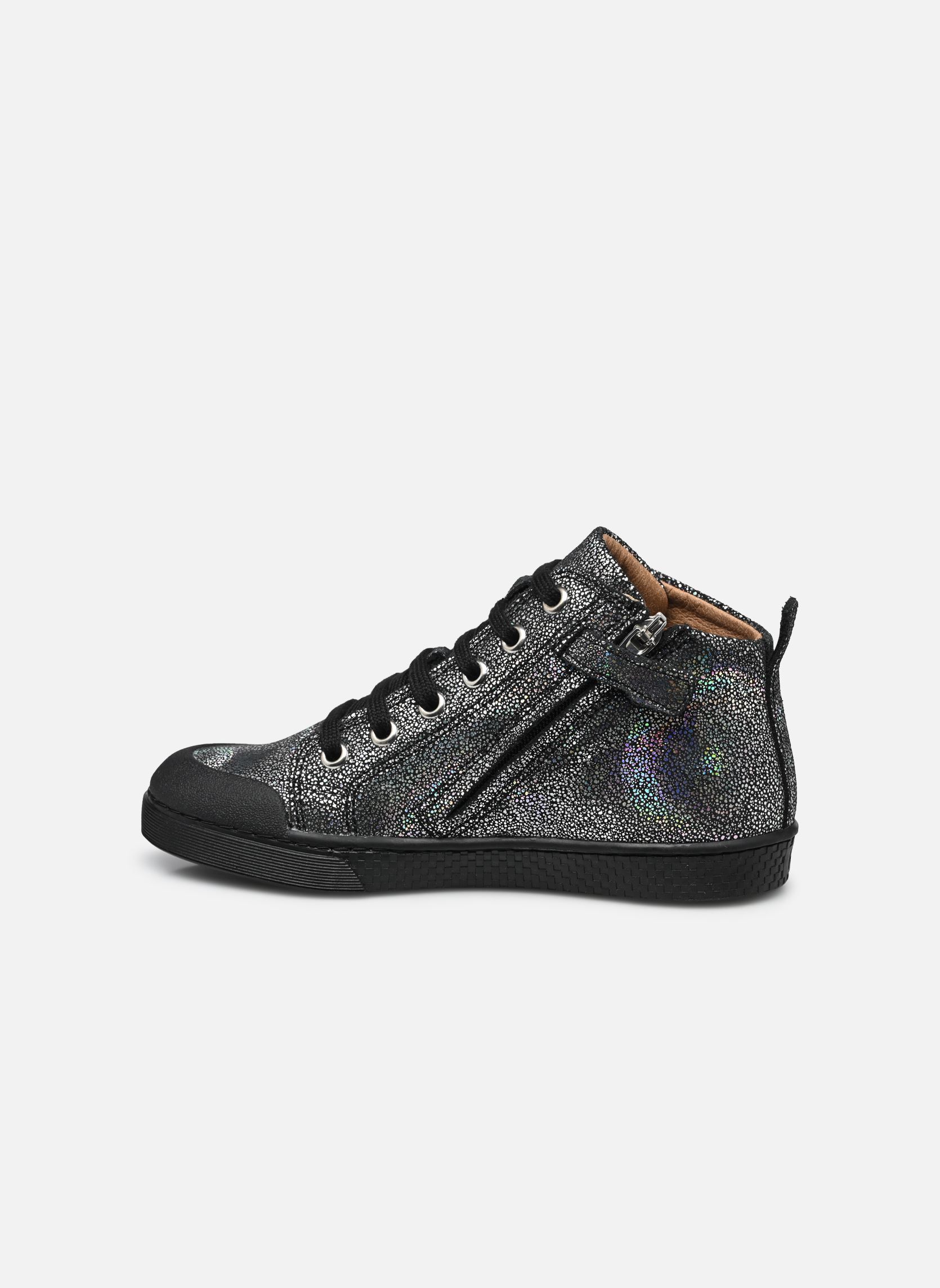 Niedrige Sneaker TEN WIN MID CUT mädchen schwarz Ten IS Niedrige Sneaker TEN WIN MID CUT mädchen schwarz BLACK HOLO