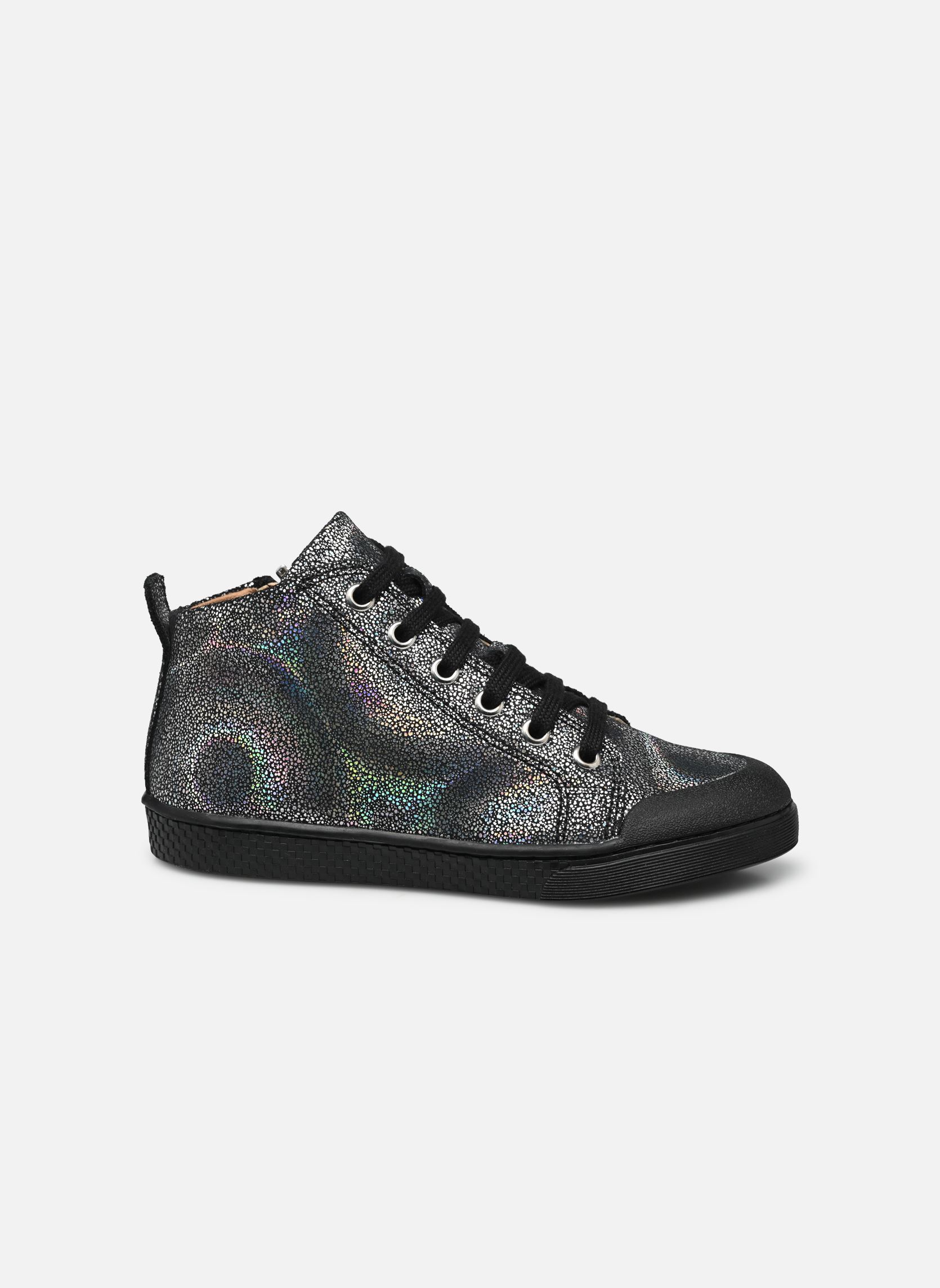 Niedrige Sneaker TEN WIN MID CUT mädchen schwarz Ten IS Niedrige Sneaker TEN WIN MID CUT mädchen schwarz BLACK HOLO