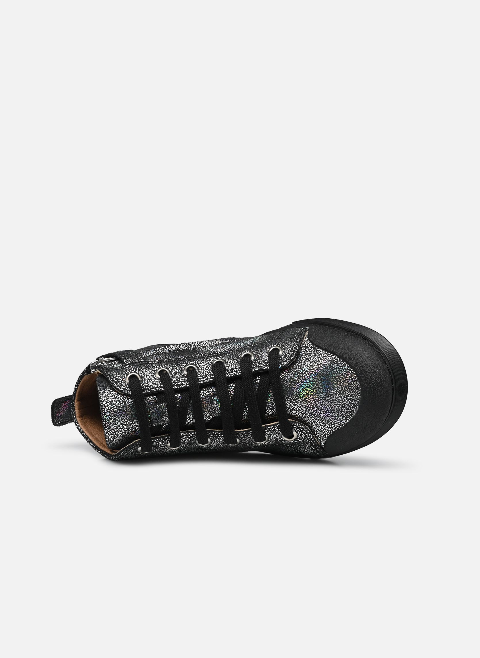 Niedrige Sneaker TEN WIN MID CUT mädchen schwarz Ten IS Niedrige Sneaker TEN WIN MID CUT mädchen schwarz BLACK HOLO