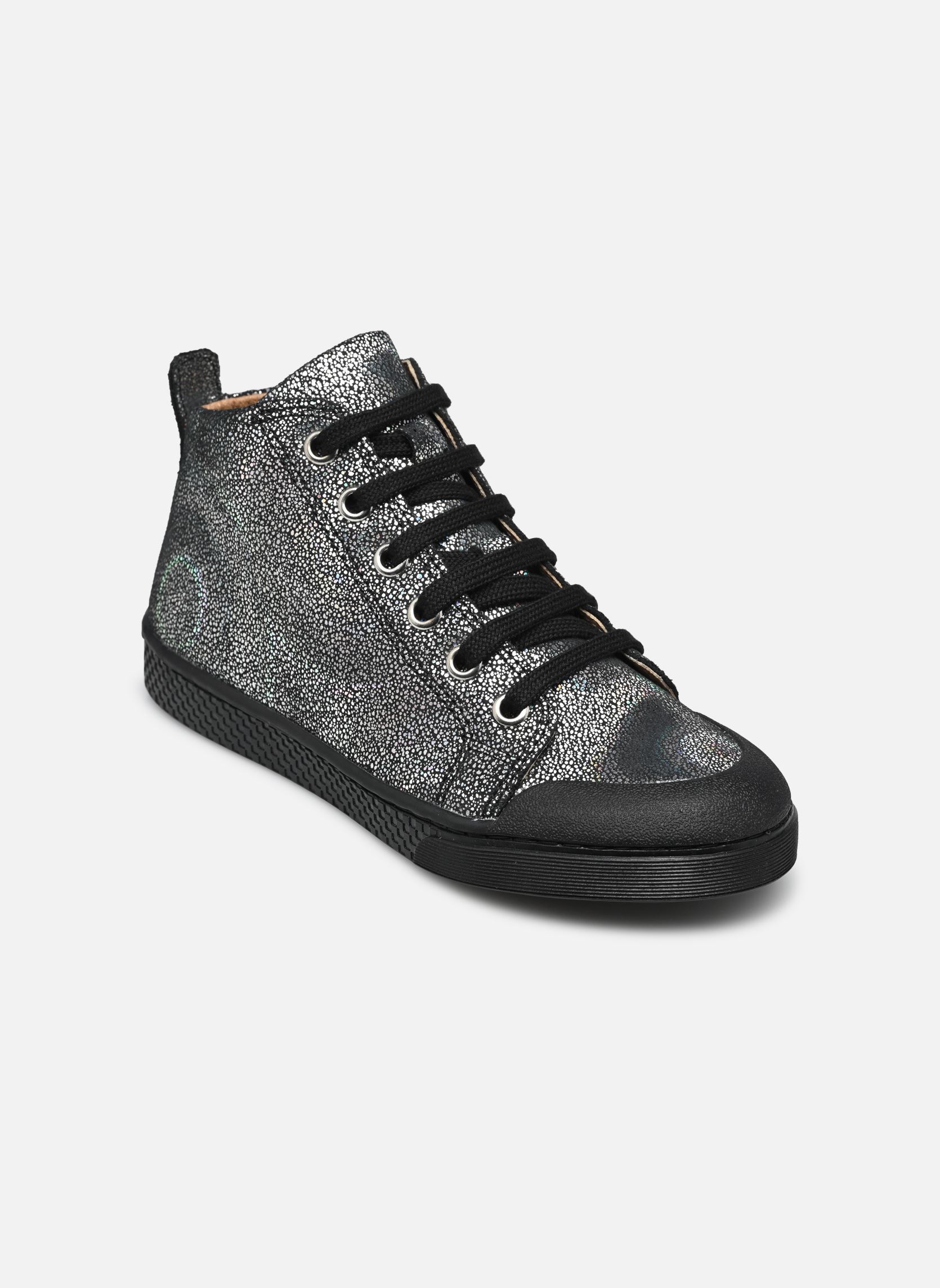 Niedrige Sneaker TEN WIN MID CUT mädchen schwarz Ten IS Niedrige Sneaker TEN WIN MID CUT mädchen schwarz BLACK HOLO