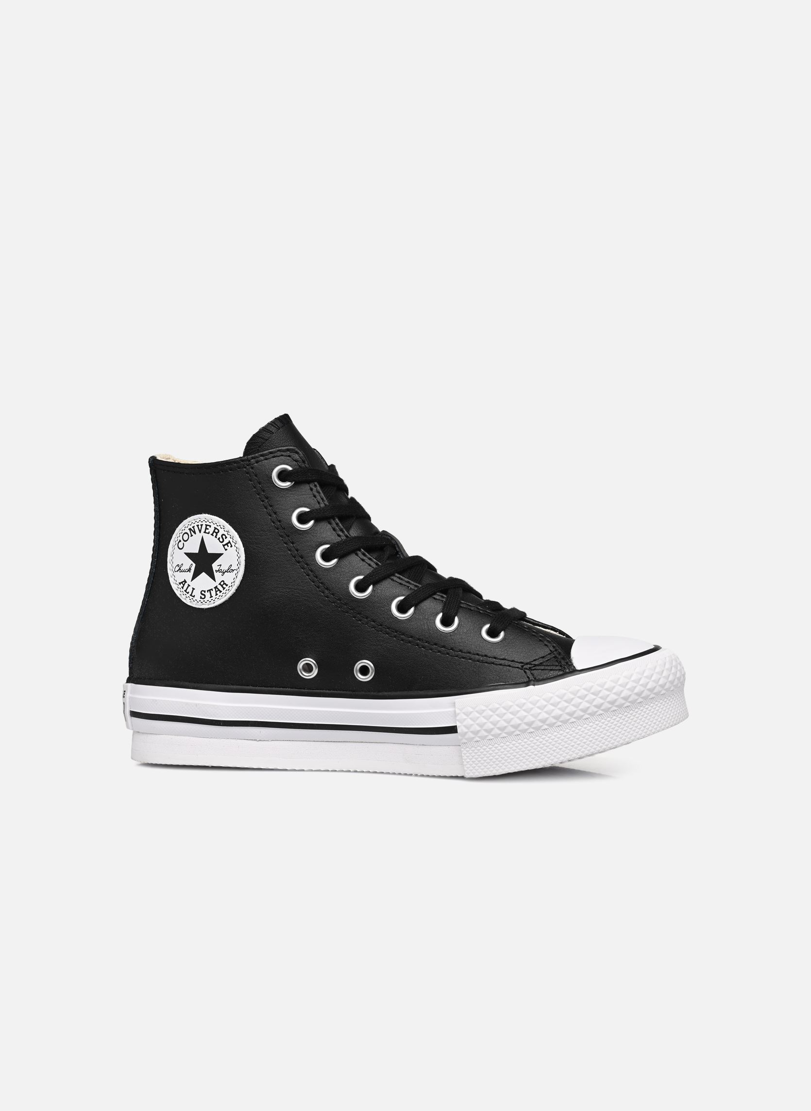 Baskets basses Chuck Taylor All Star Eva Lift Leather P noir Converse Baskets basses Chuck Taylor All Star Eva Lift Leather P noir BlackNatural IvoryWhite